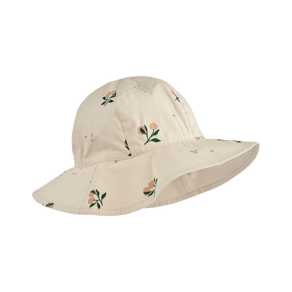 GOTS Amelia Käännettävä Aurinkohattu Peach Sandy