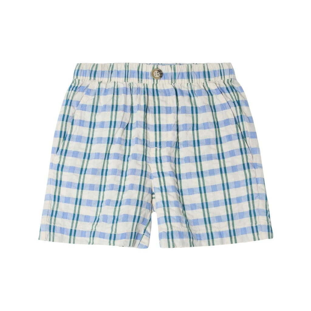 Seersuckershorts Check Mar