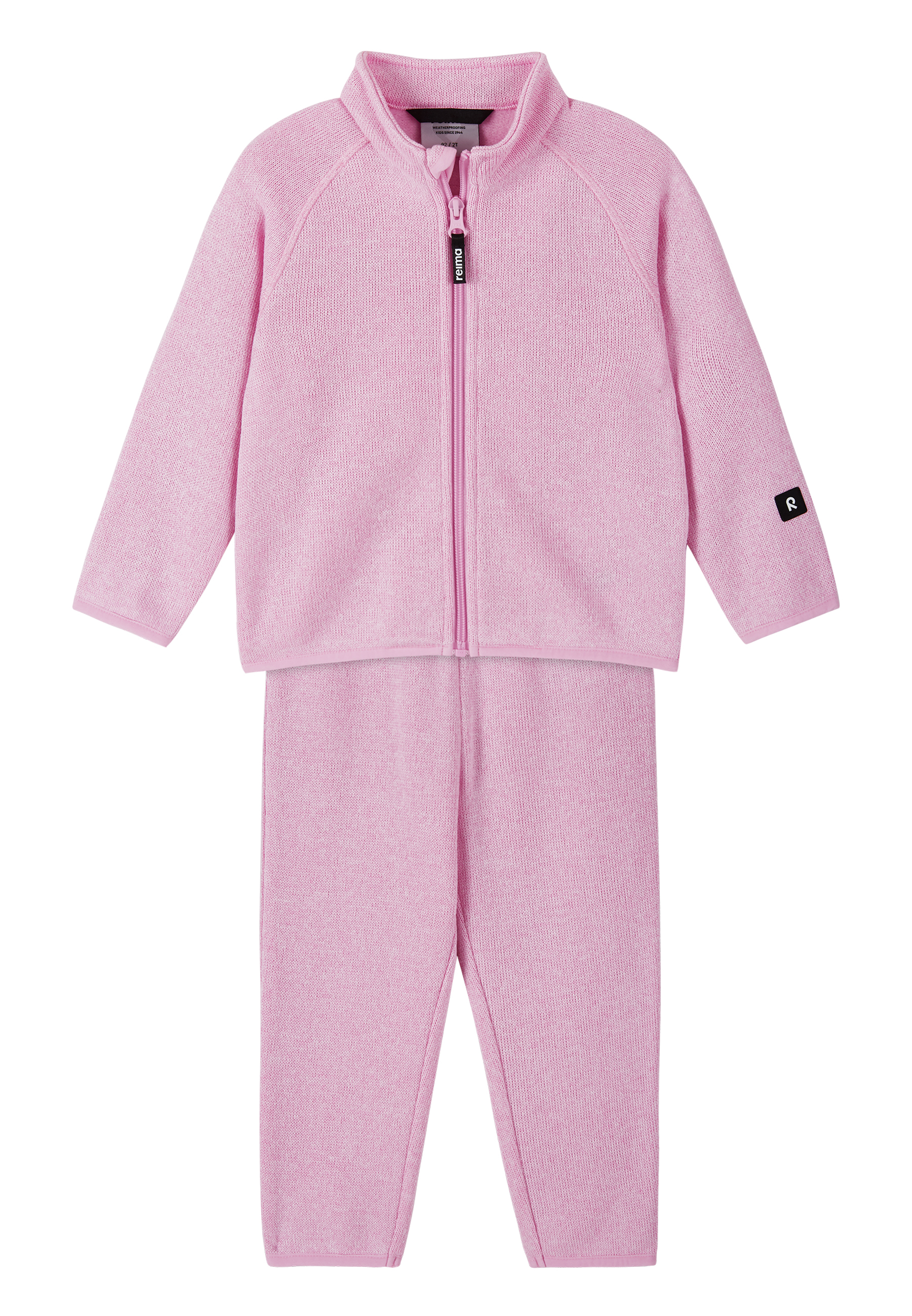 Tahto Fleece-set Light Heather