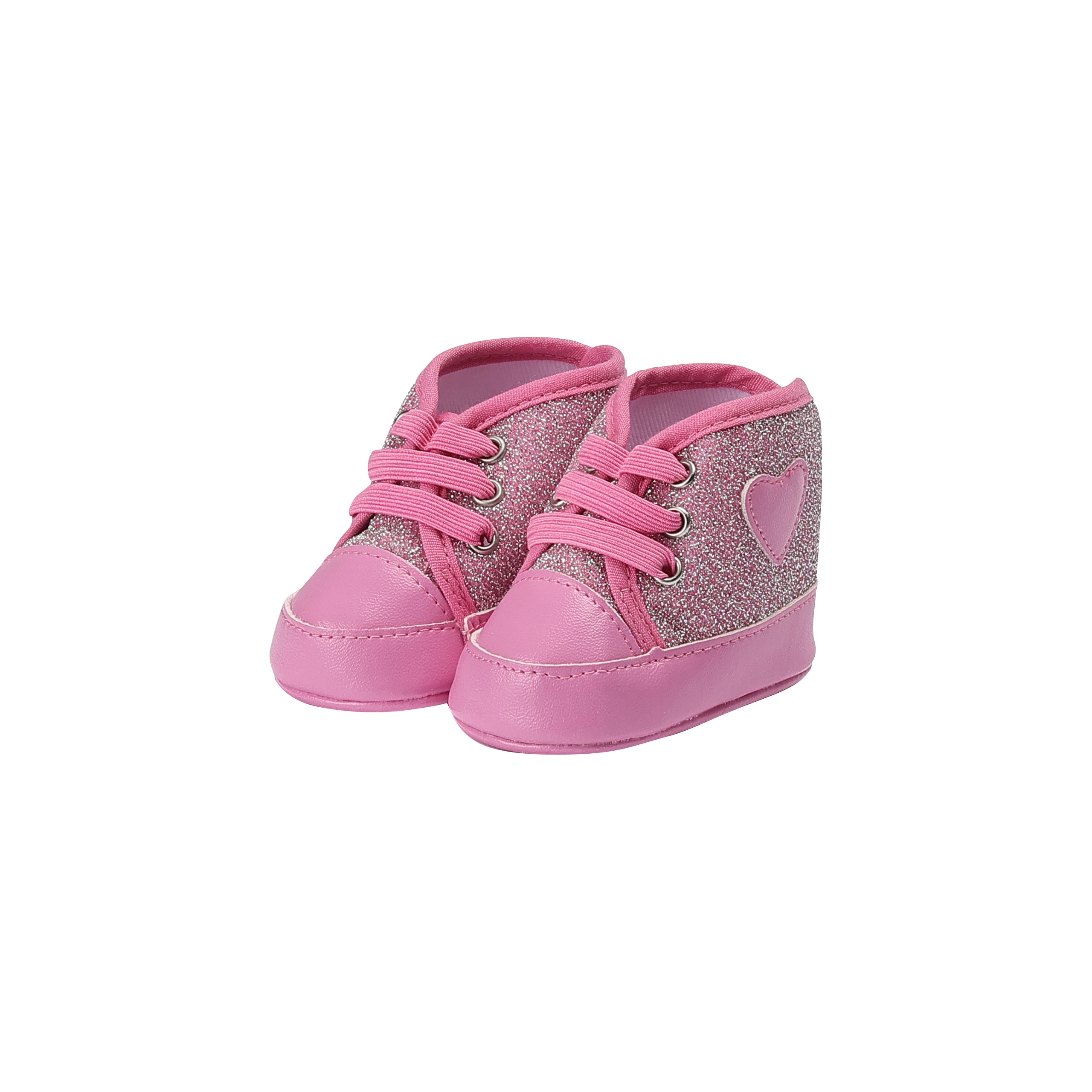 Skrållan Doll Sparkly Sneakers Pink 