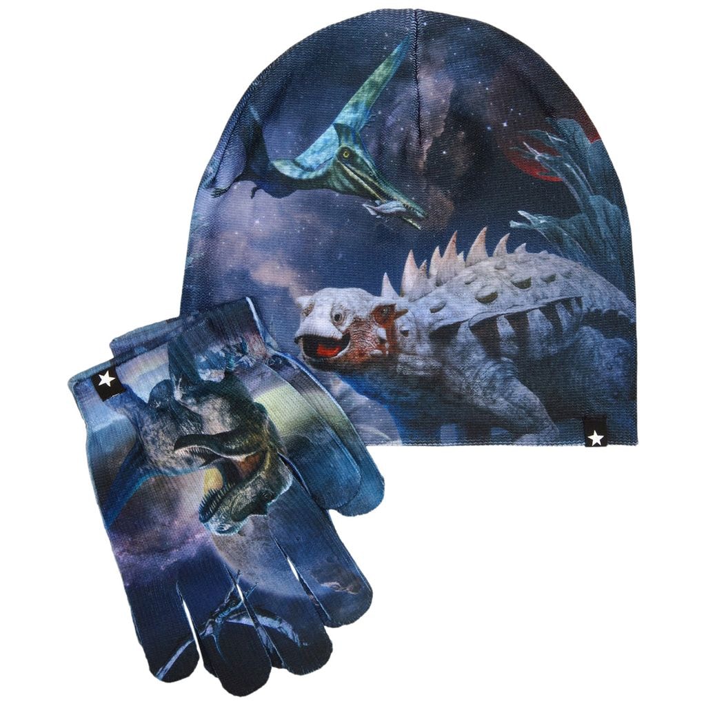 Kaya Setti Pipolla Ja Käsineillä Dino Planet