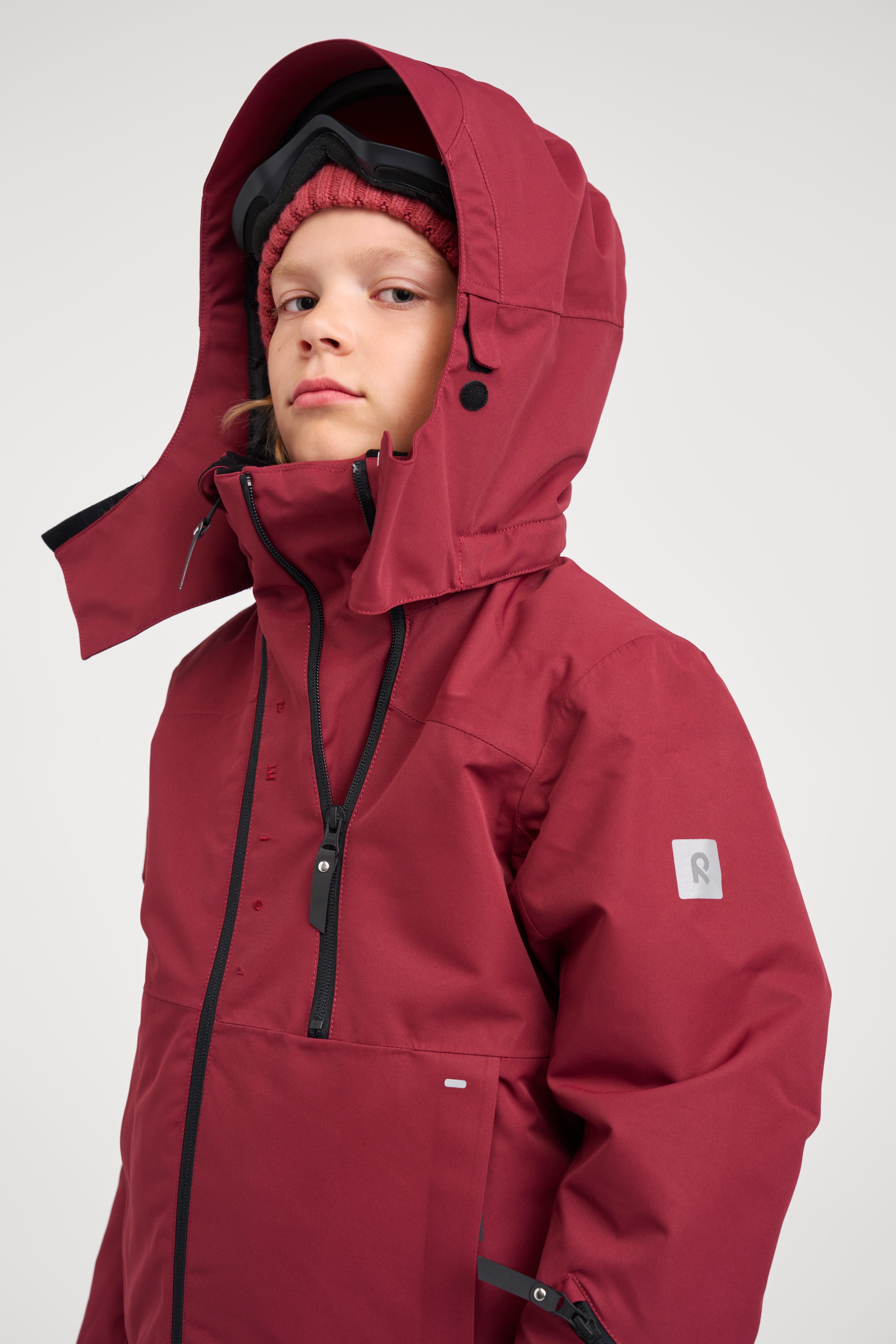 Tieten ReimaTec Vinterjakke Maroon