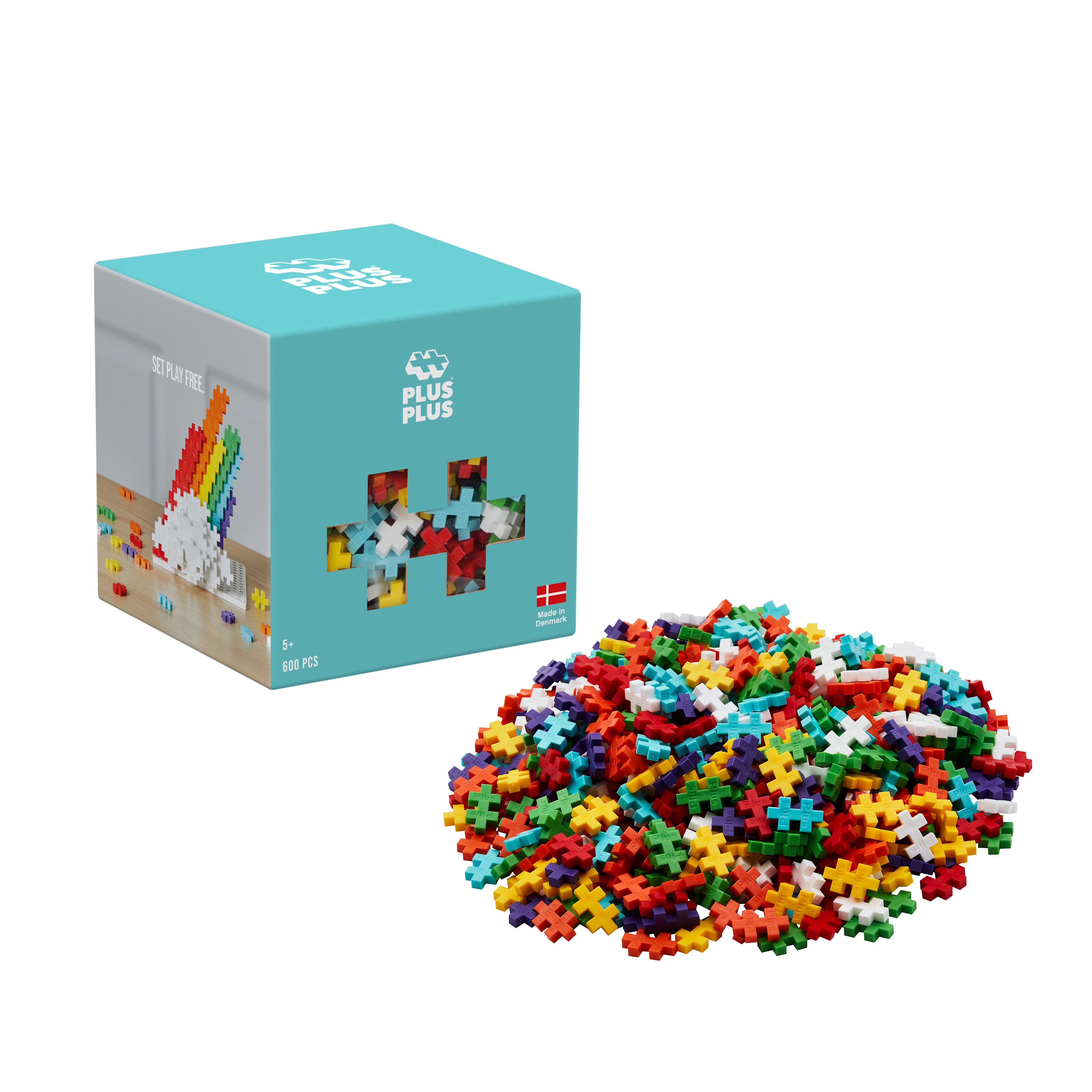 600 Stk. Rainbow Color Mix