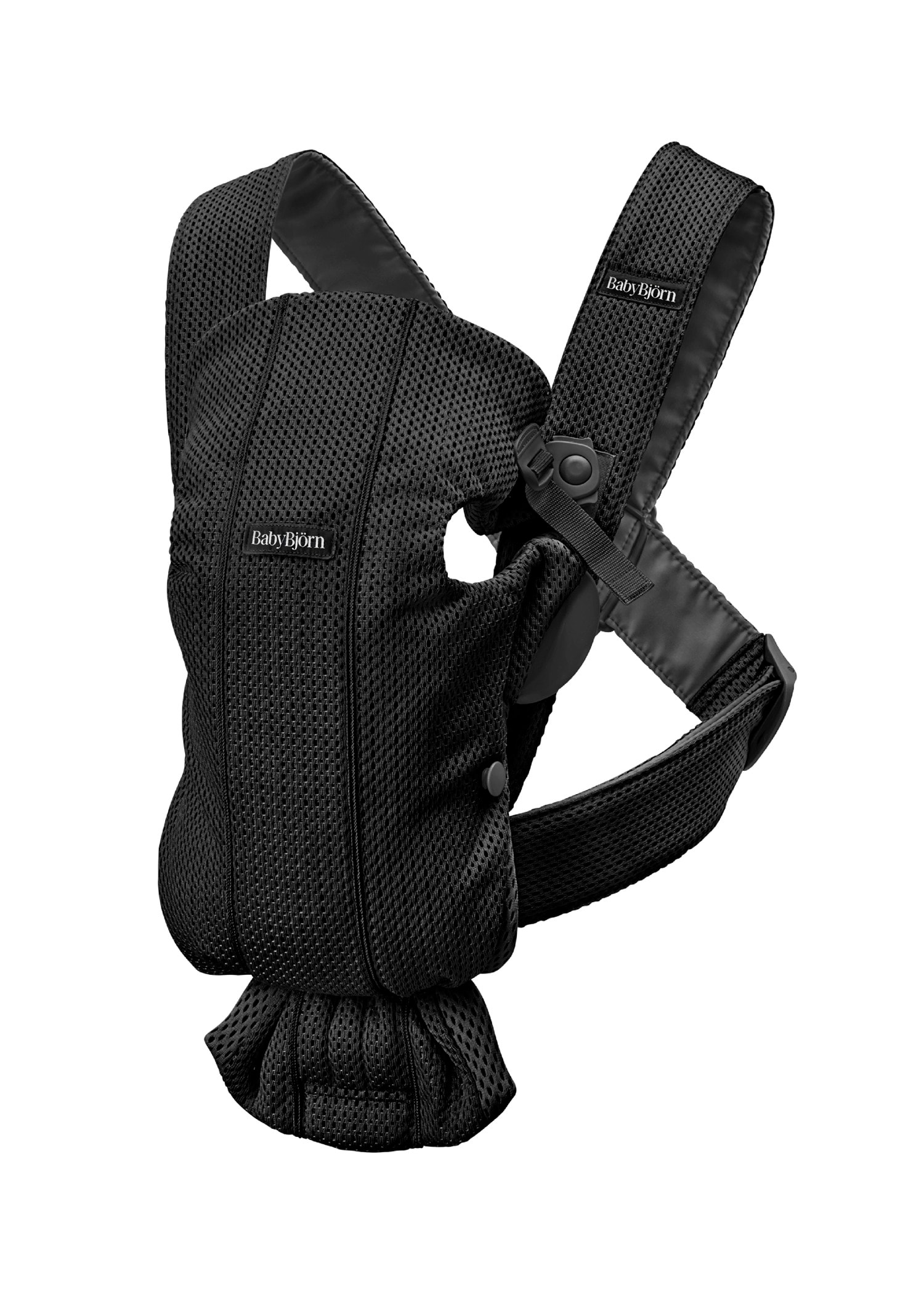 Mini 3D Mesh Bæresele Sort