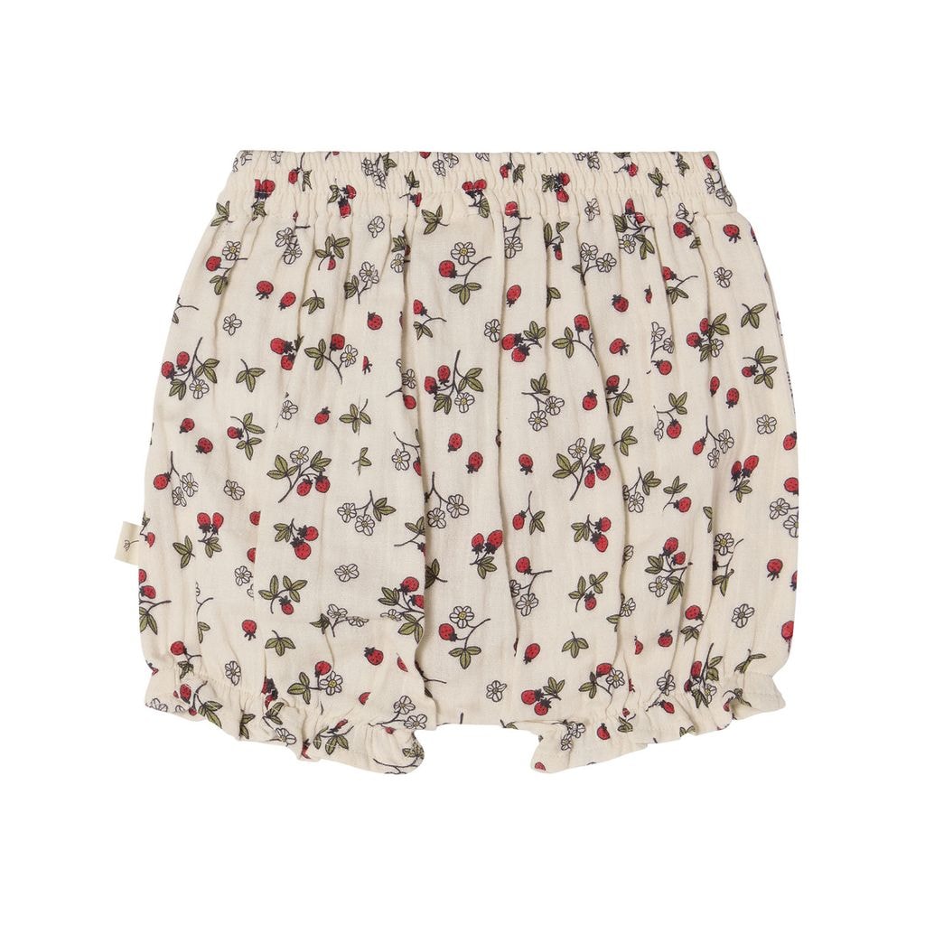 GOTS Alba Mönstrade Underbyxor Wild Strawberry