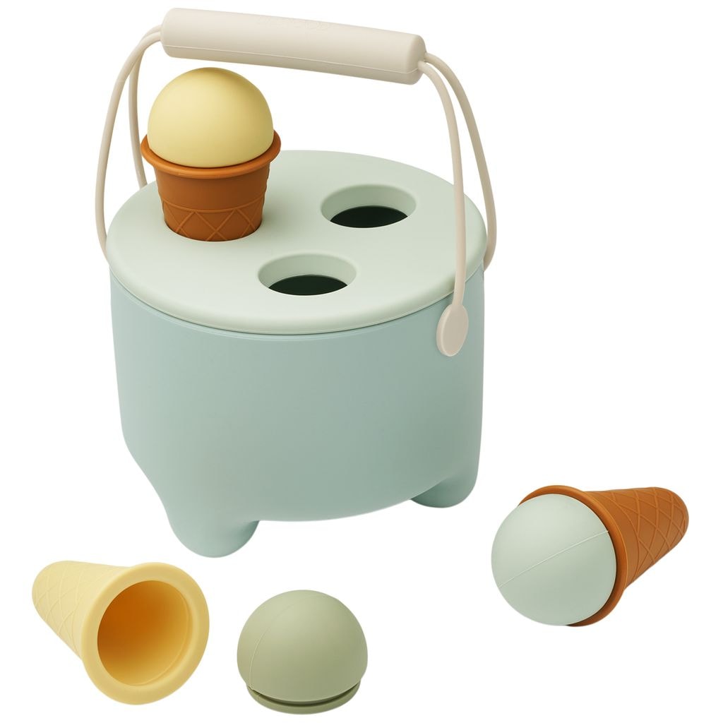 Fleur Play Sæt Med Iser Ice Blue Multi Mix