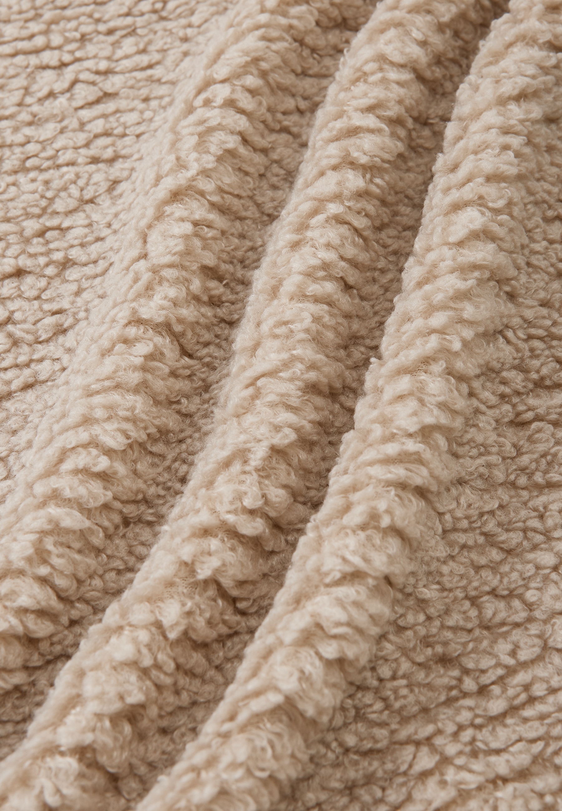 Puhku Fleece-genser Earthy Beige