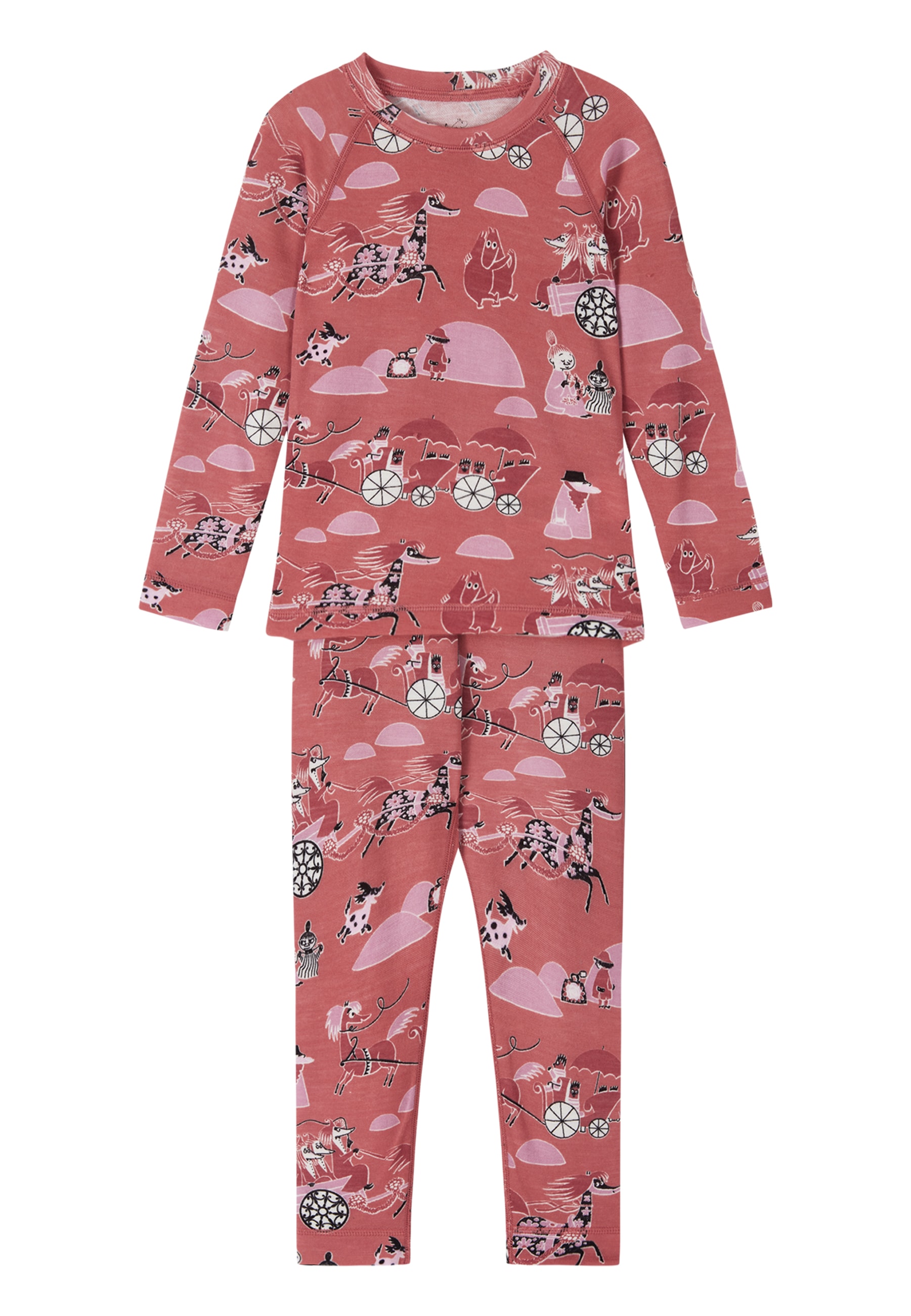 Moomin Trivsam Underställsset Rose Blush