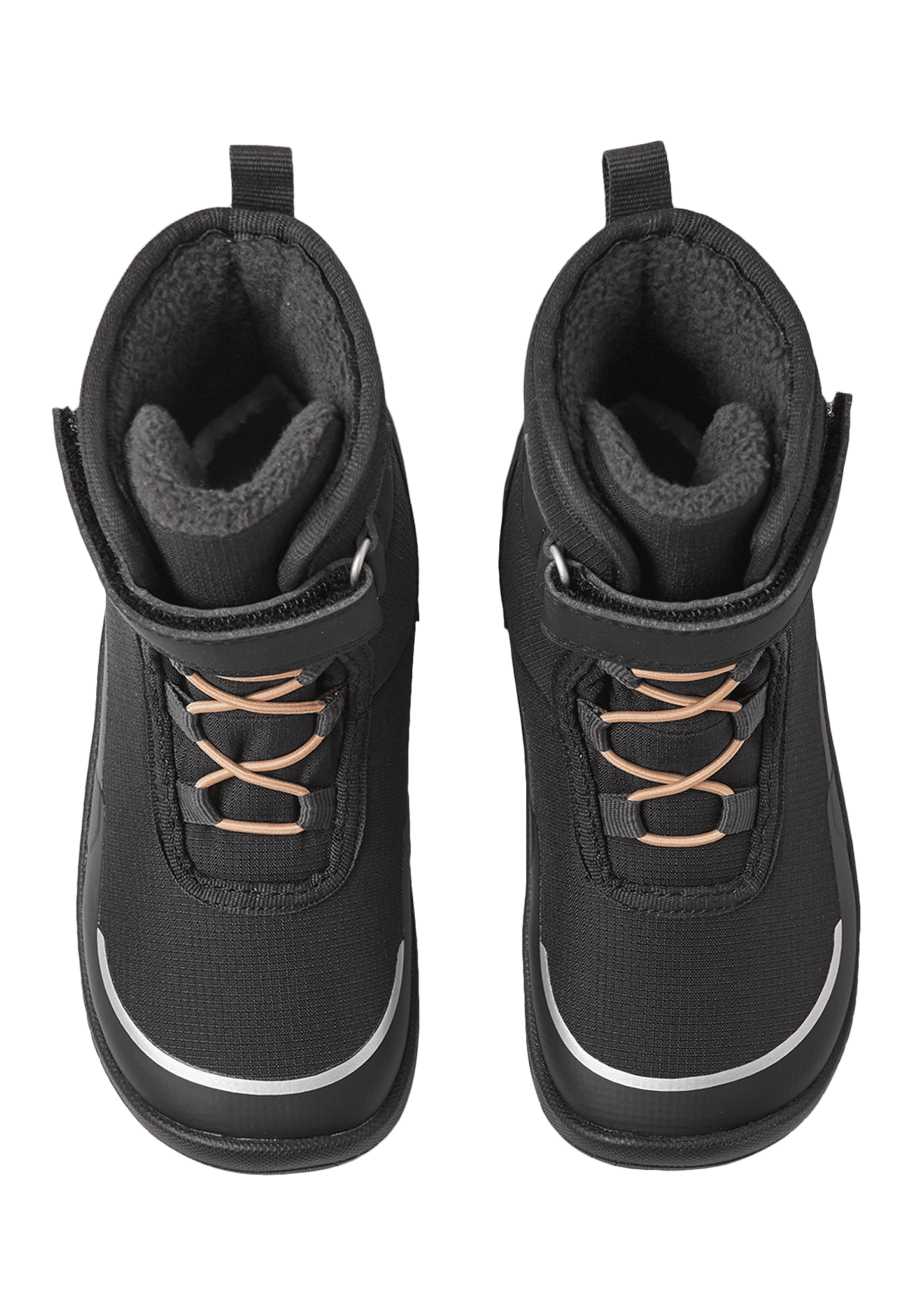 Talvella Kids Reimatec Paljasjalkaiset Talvisaappaat Black