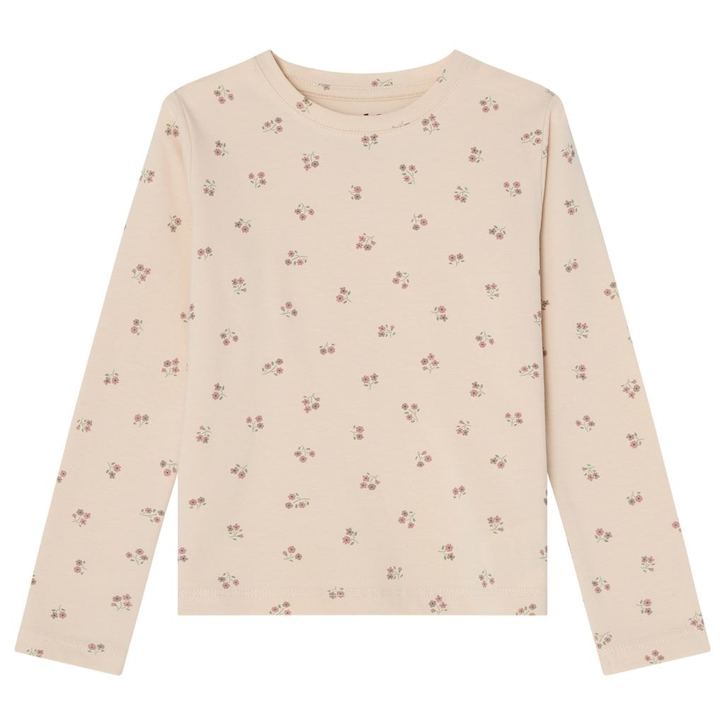 GOTS Tia Long Sleeved T-shirt Flower