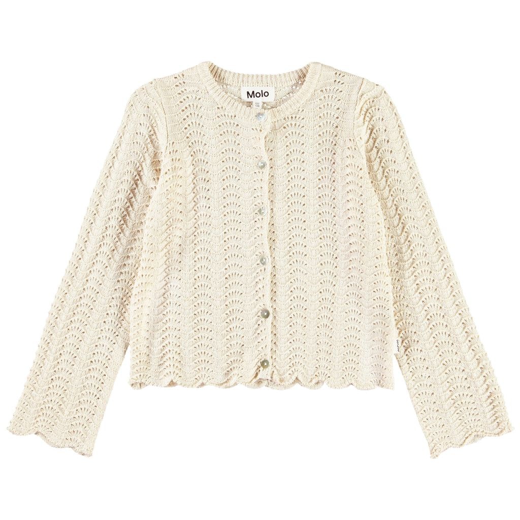 Gigi Knitted Cardigan Sand Melange