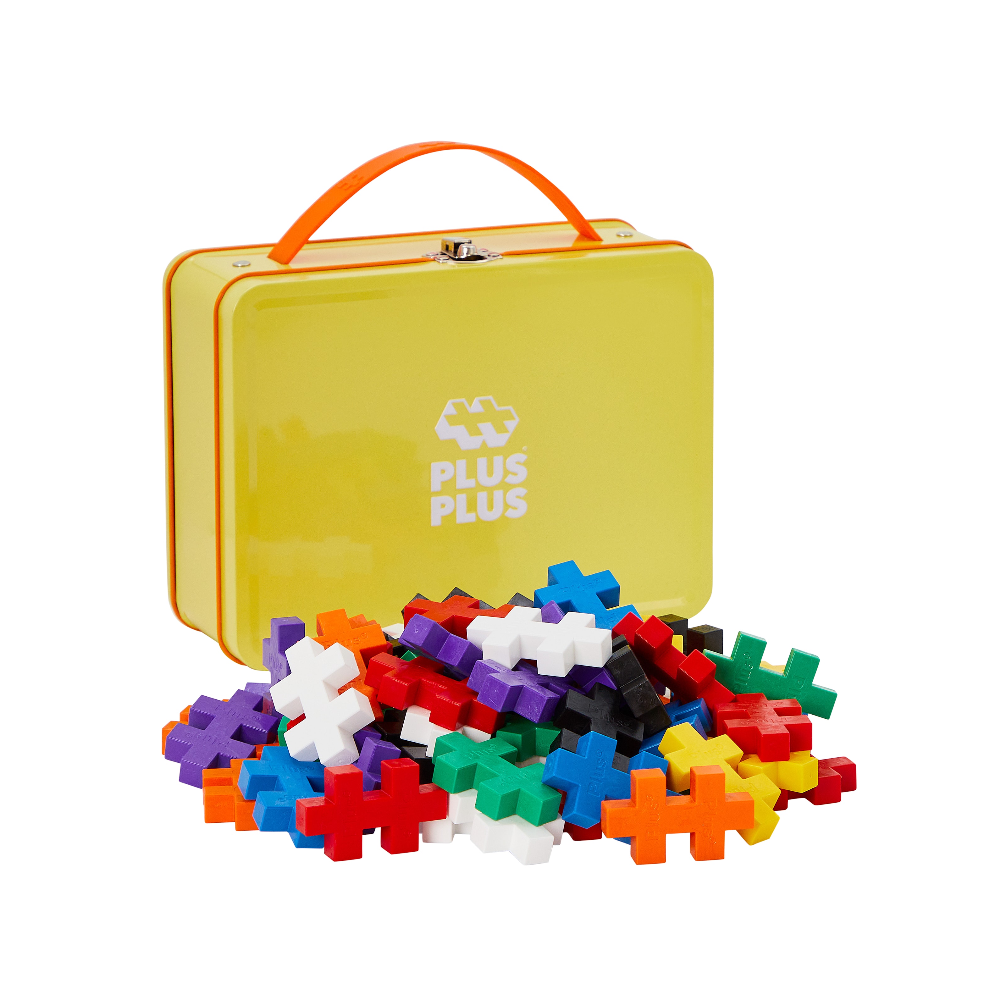 BIG Yellow Metal Suitcase - 70 pcs