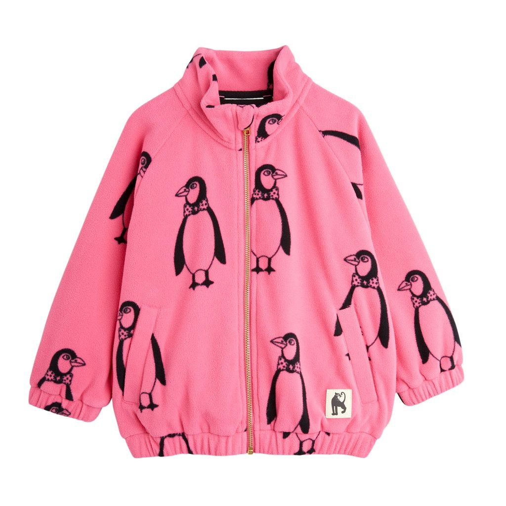Penguin Fleece-Takki Vaaleanpunainen