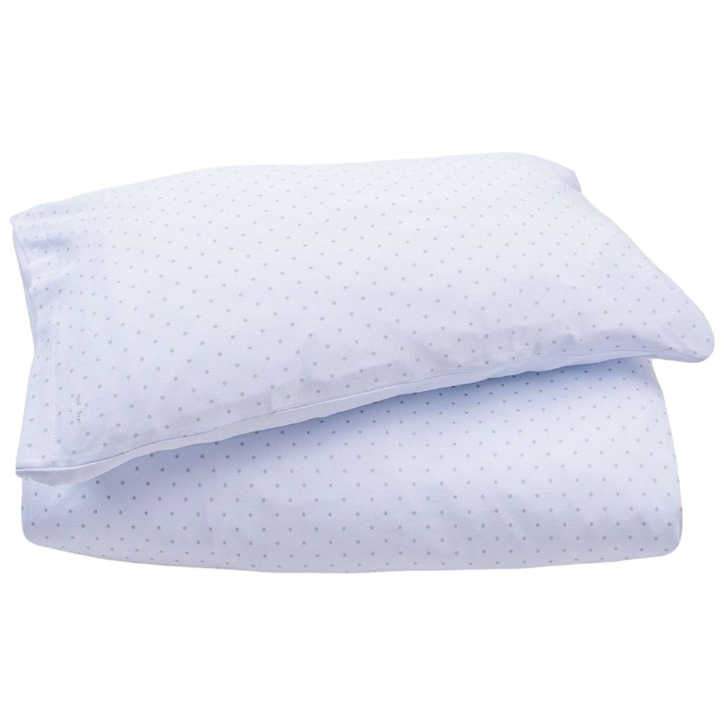 Saturday 110 x 125 Polka Dot Bedding Set Blue