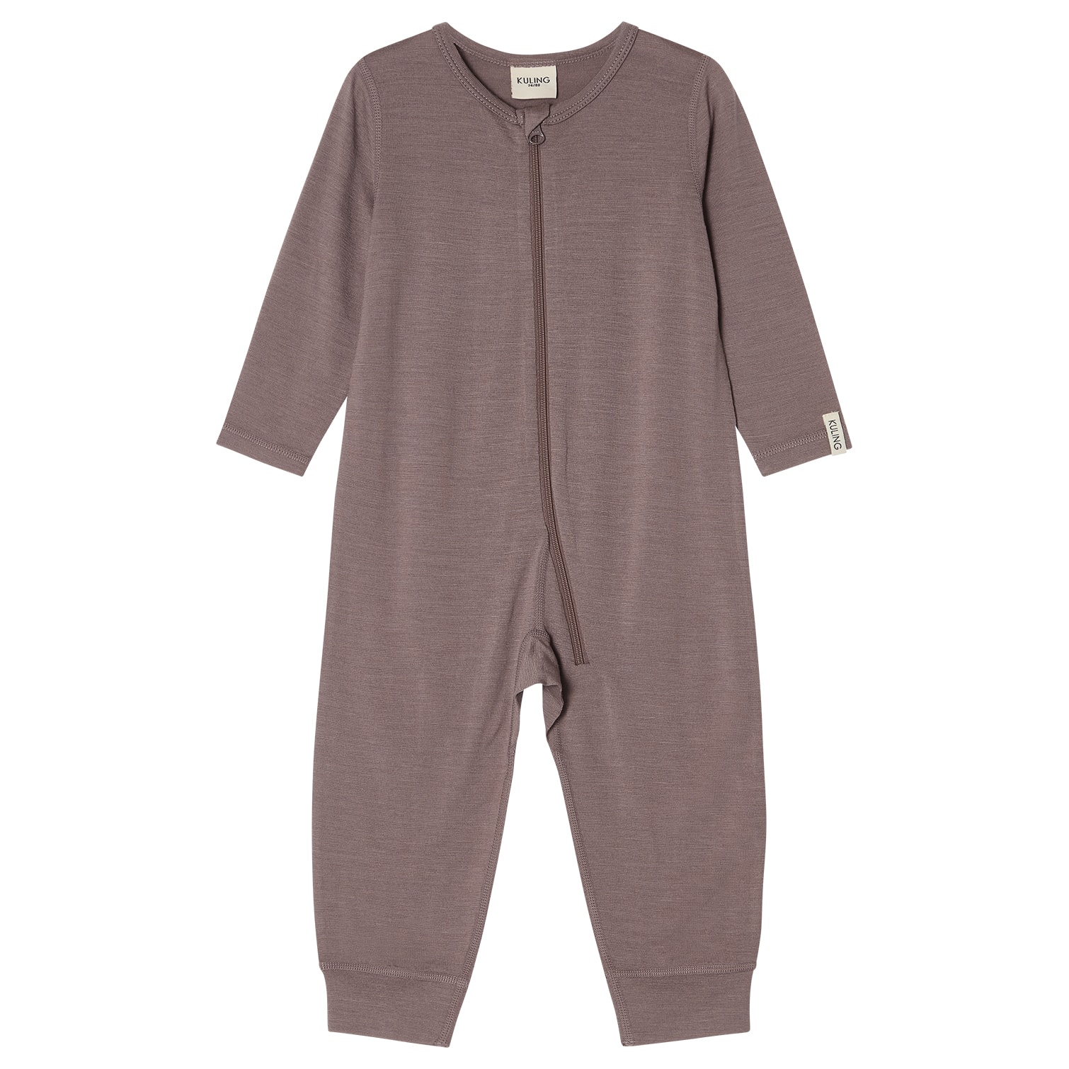 Canberra Wool Onesie Lilac