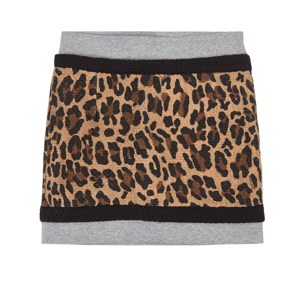 Printed Skirt Brown