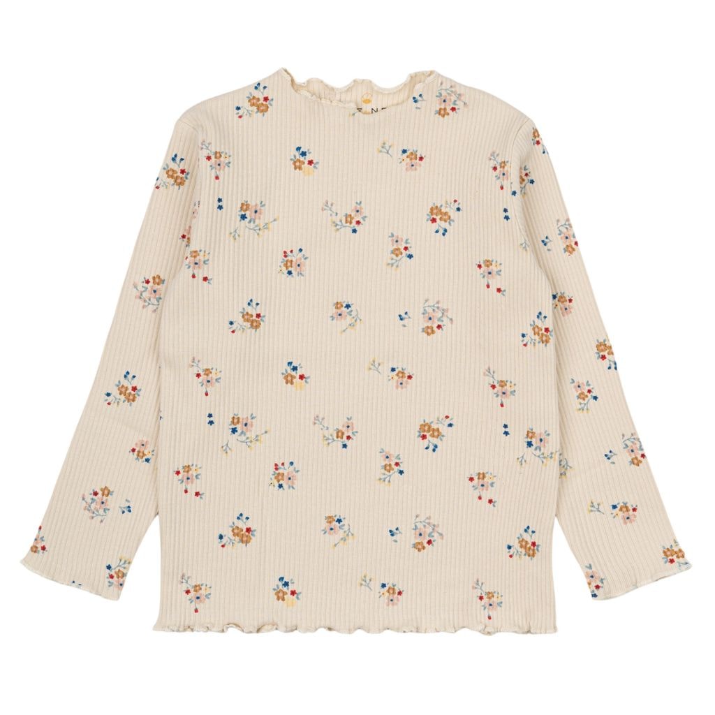 GOTS Naya Rib Tee White Swan