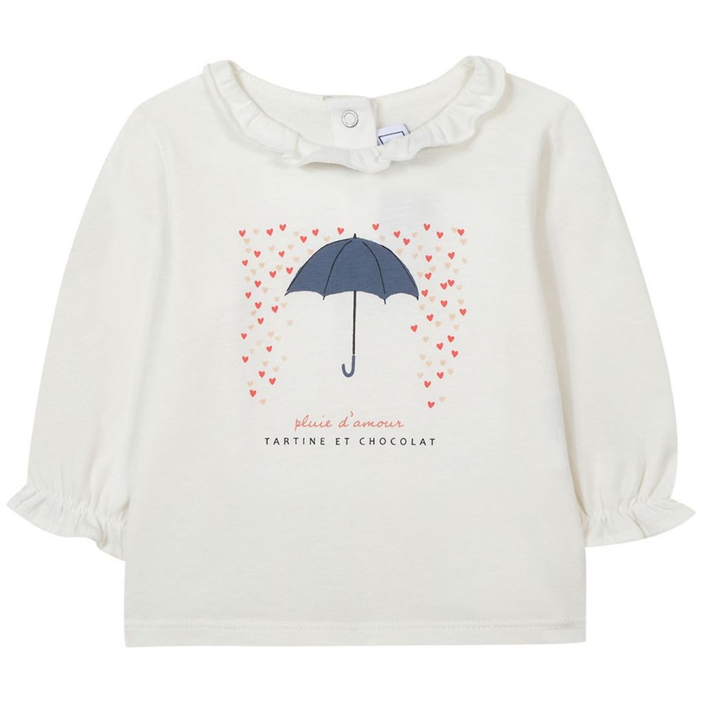 T-Shirt With Print Corail