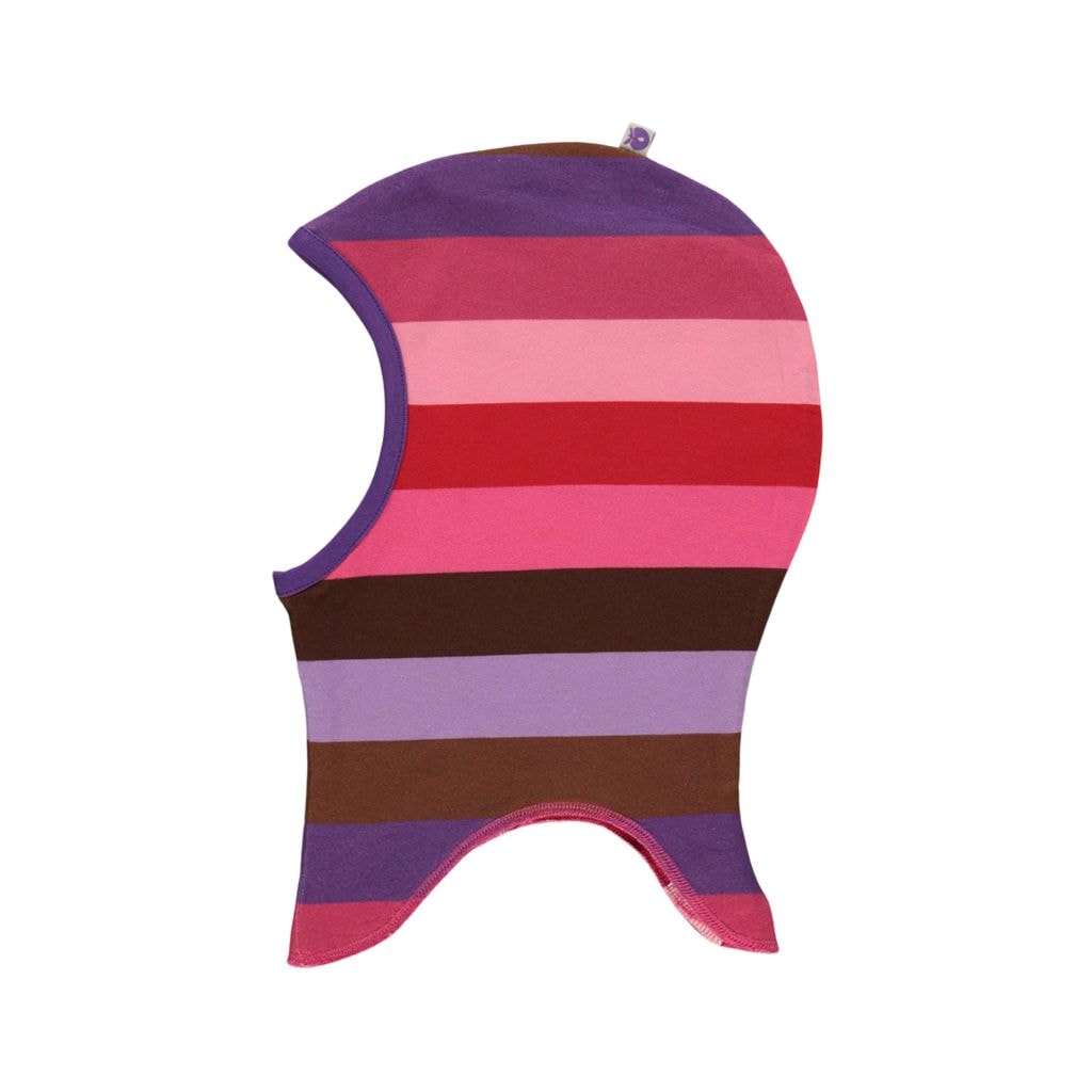 Vendbar Stripete Mønstret Balaklava Purple Heart