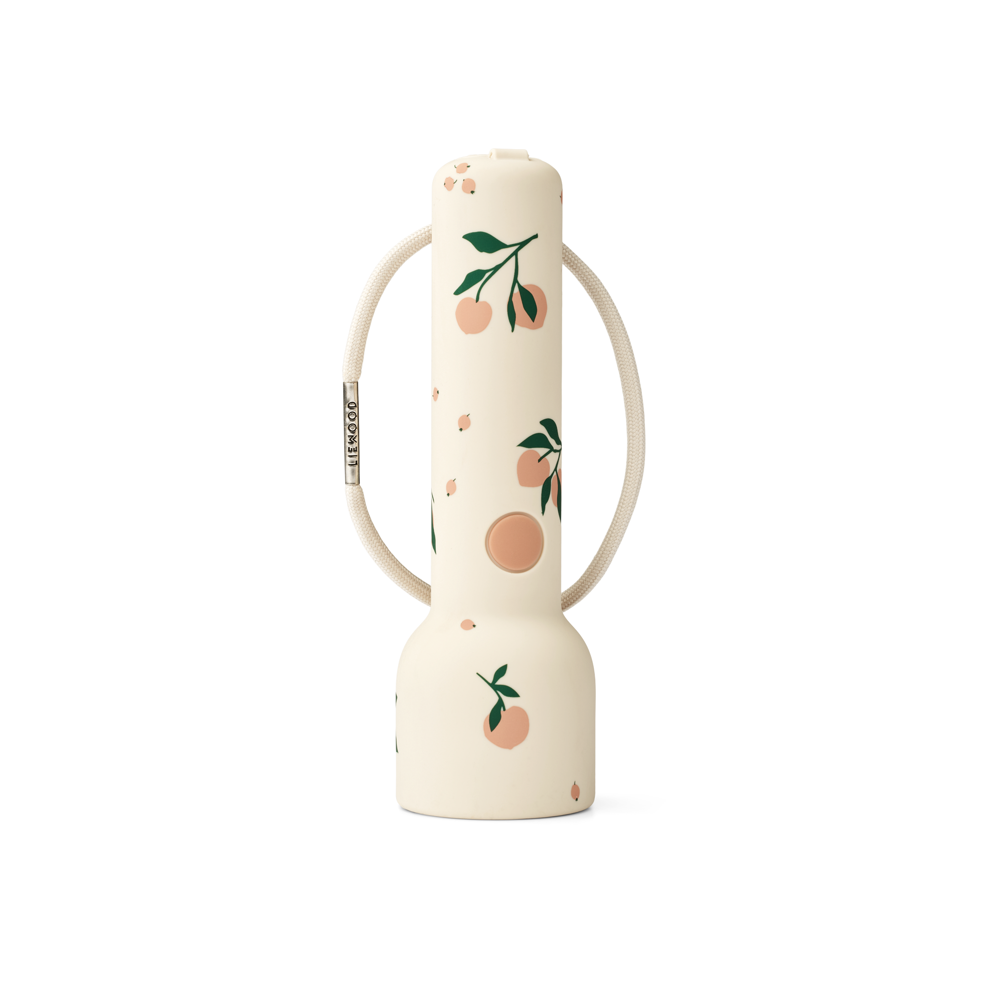 Gry Ficklampa Med Mönster Peach Sea Shell