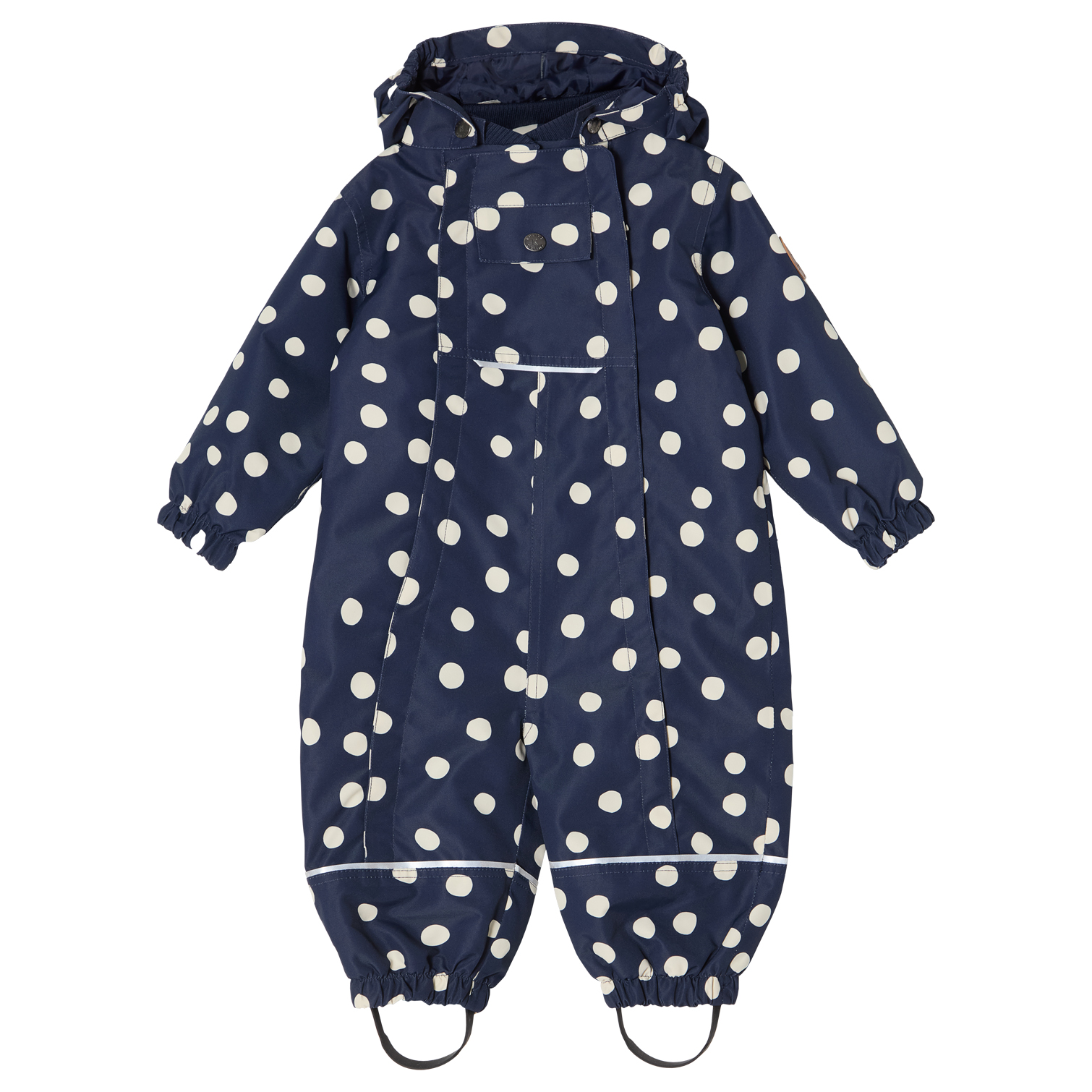 Milano Skaloverall Navy Polka Dots