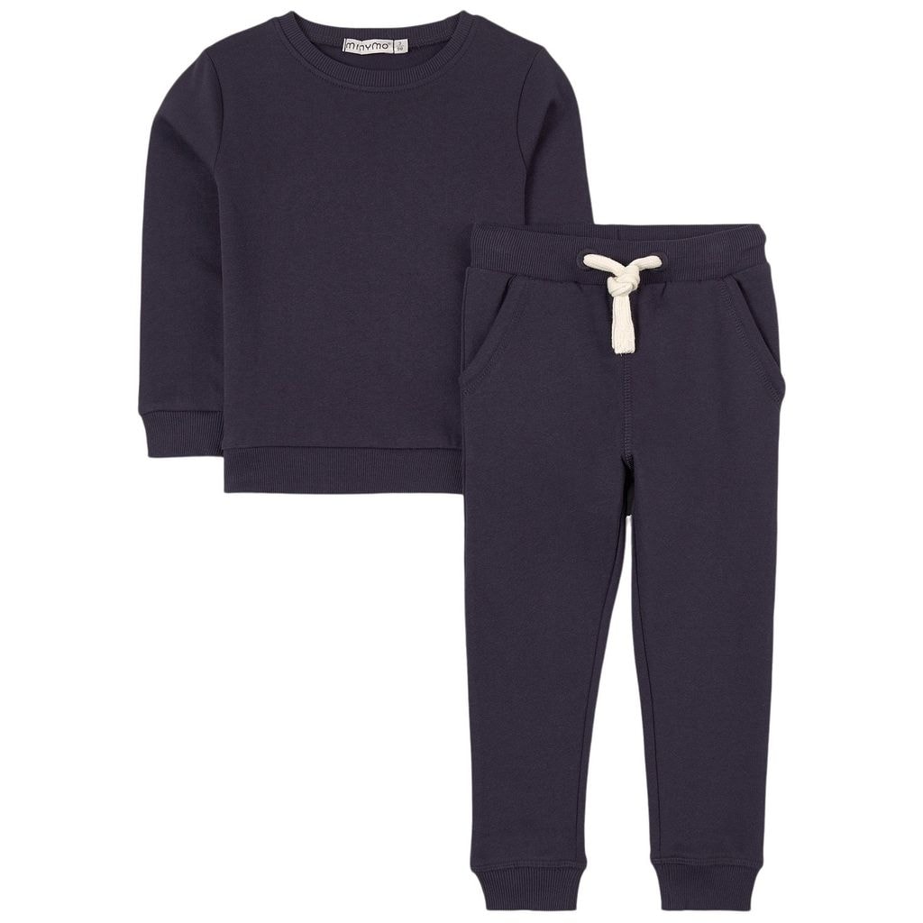2-Pack Basic Mjukisset Marinblått