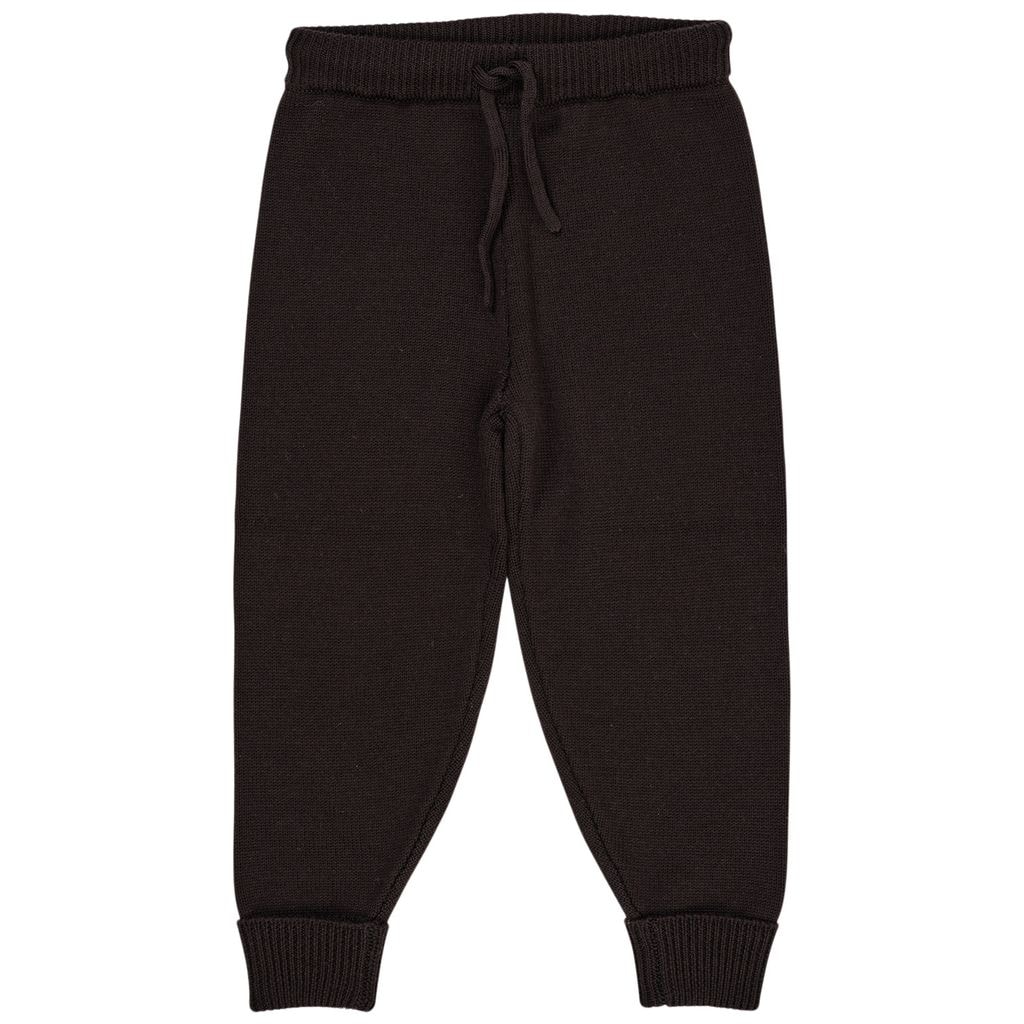 Merino Cozy Pant Dark Brown