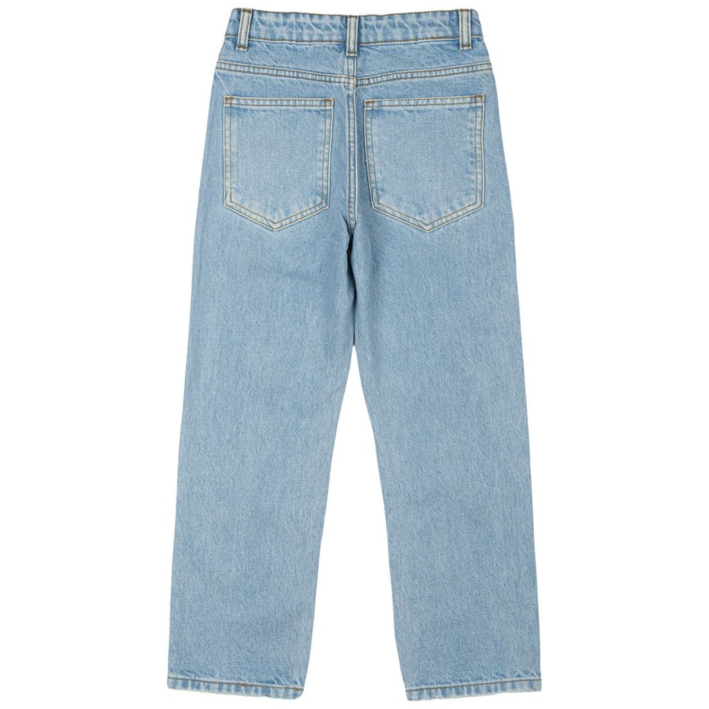 Turn Loose Fit Jeans Light Blue Denim