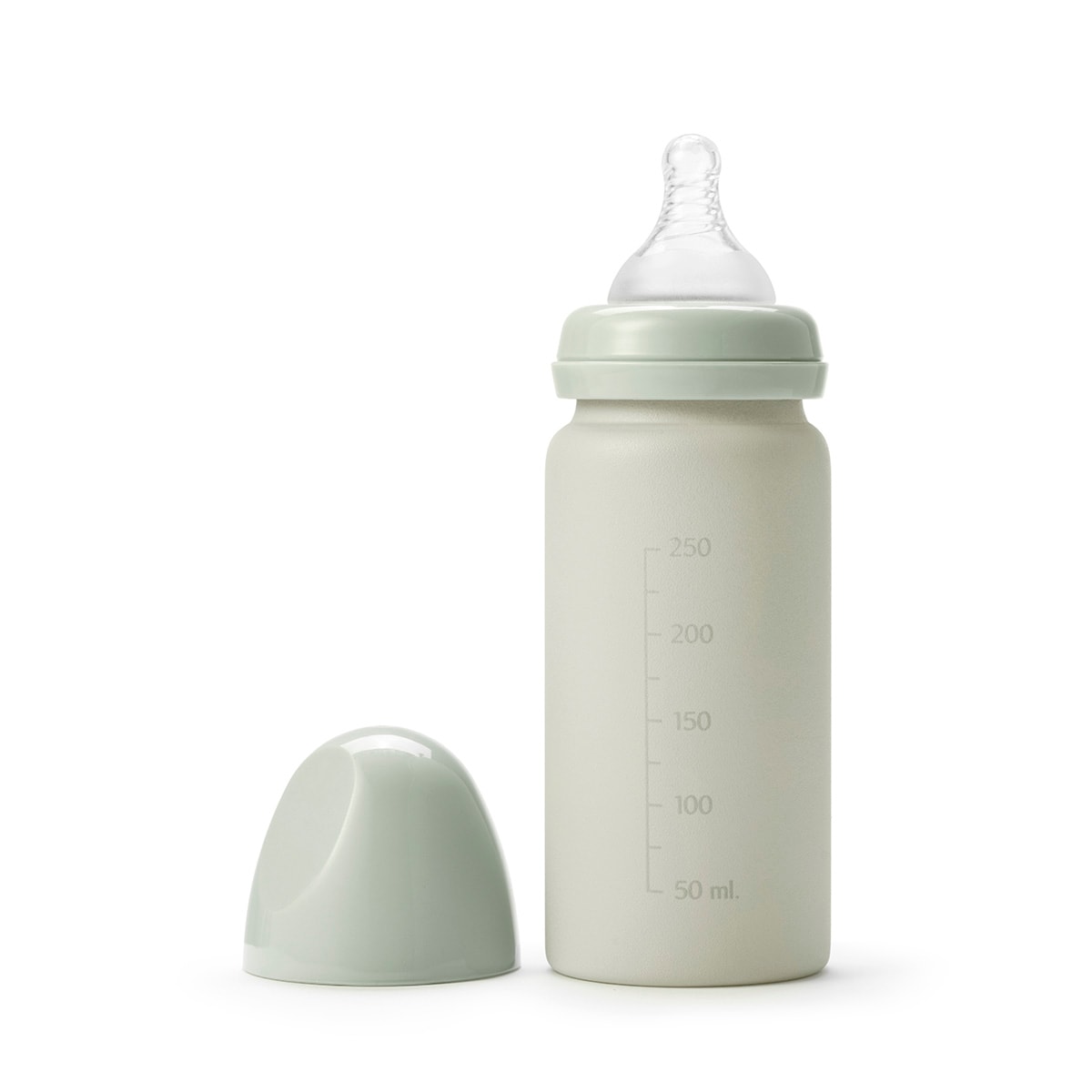 Glas-Trinkflasche Mineral Green