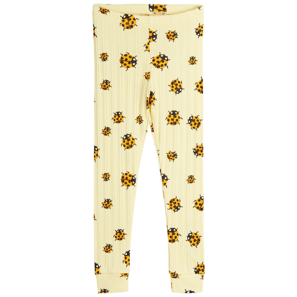 Ladybugs Leggings Yellow