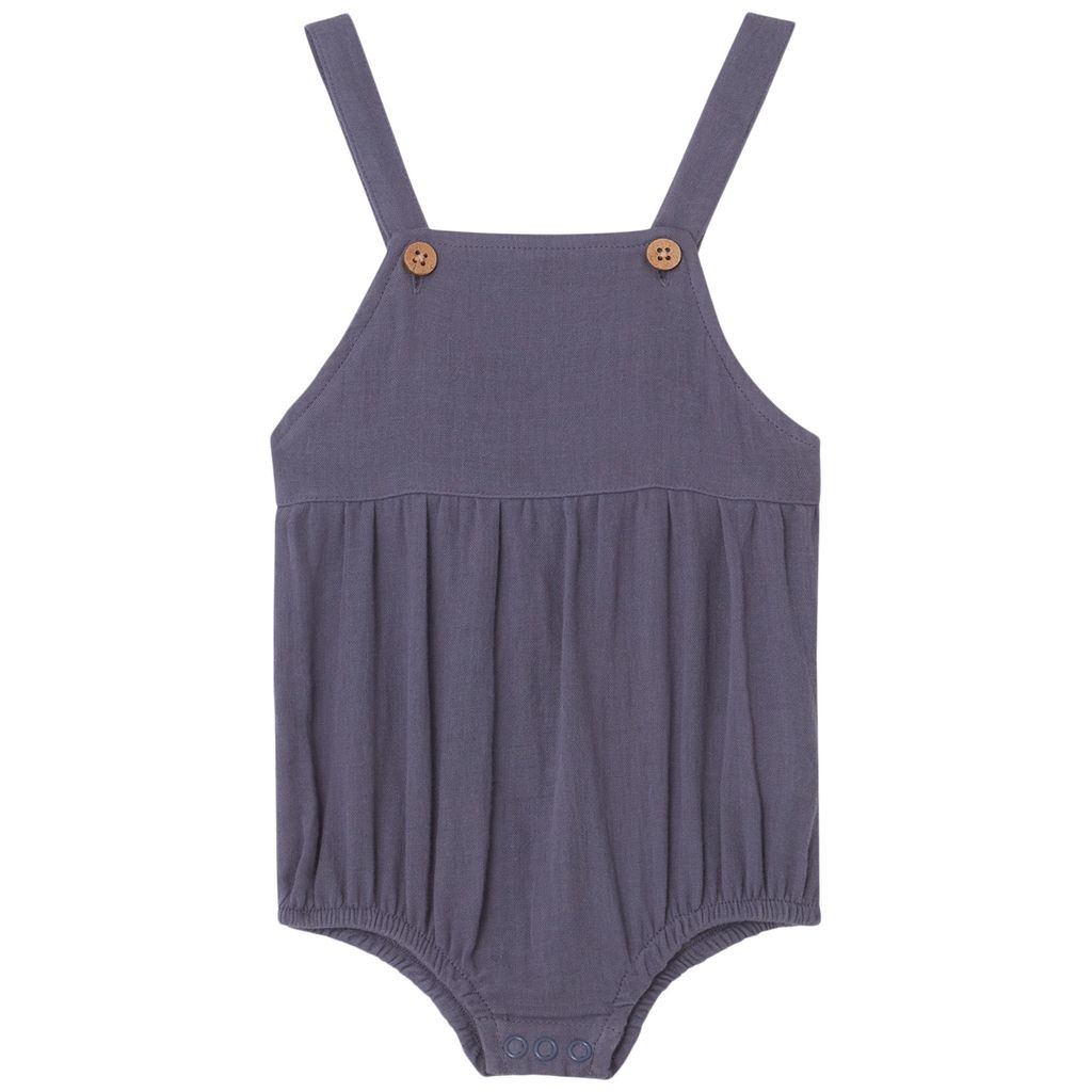 GOTS Måns Romper Blueberry