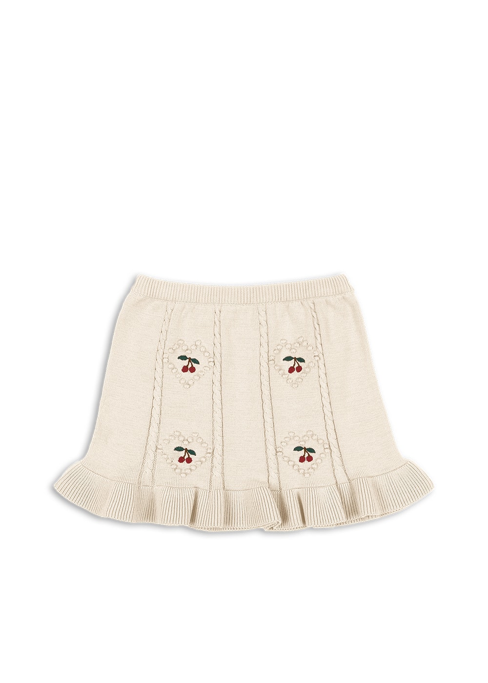 GOTS Soleil Kjol Pearled Ivory 