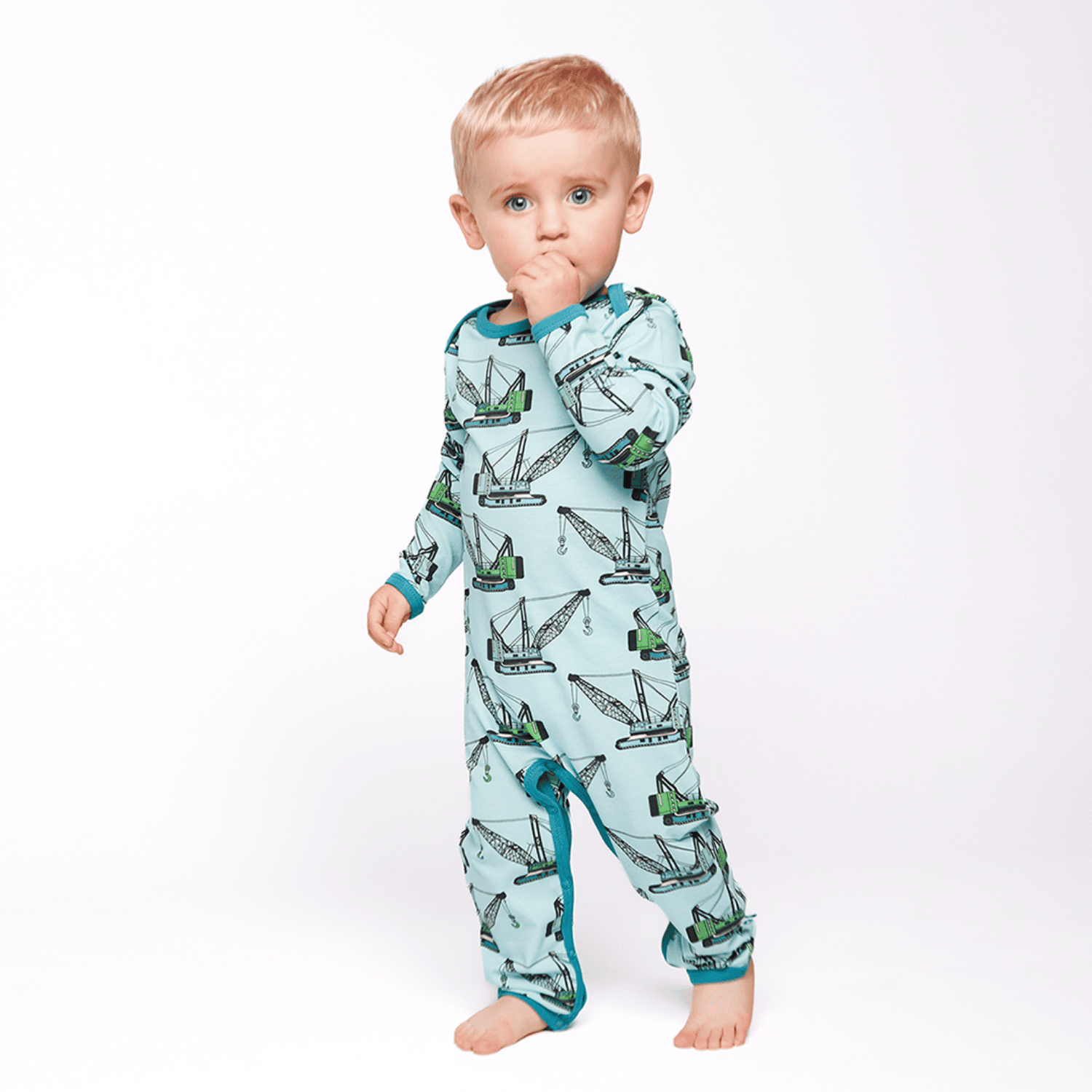 Ulm Långärmad Onesie Mint Haven