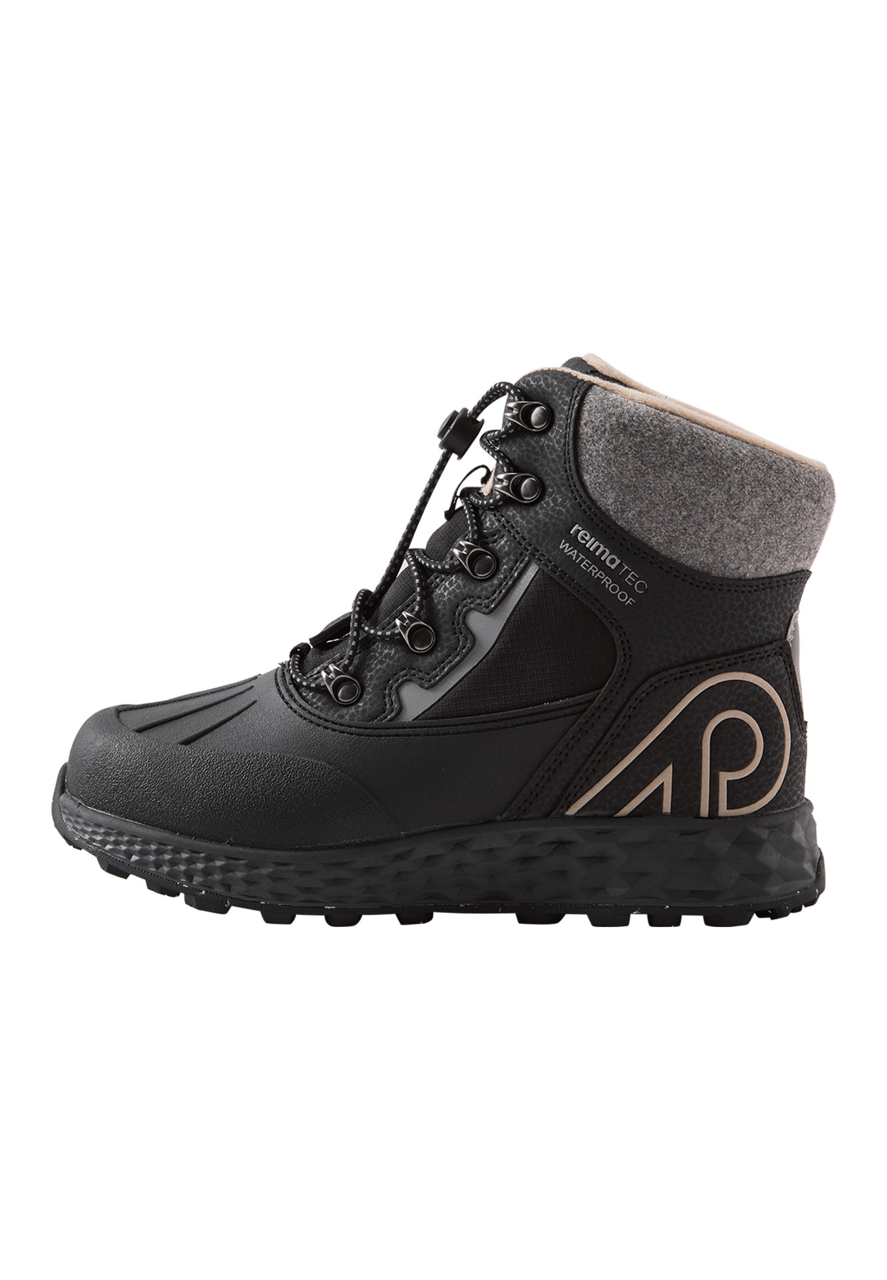 Hallava Lace ReimaTec Vedenpitävät Talvikengät Black