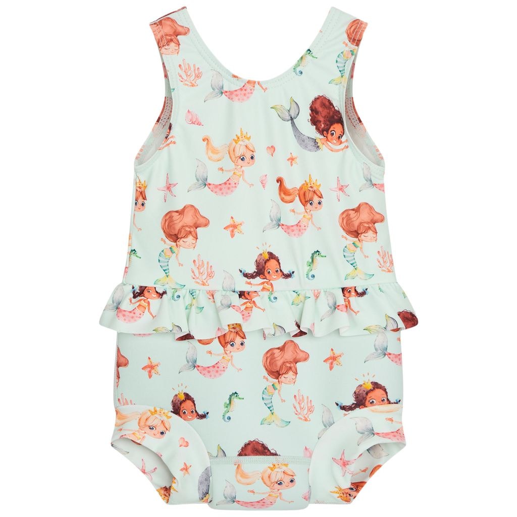 Maddie Baddräkt Wan Blue