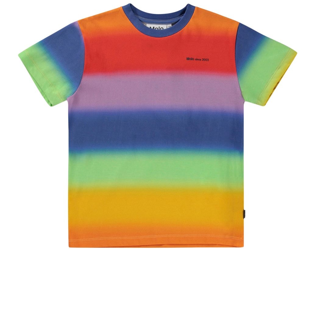 GOTS Roxo T-shirt Rainbow Spray