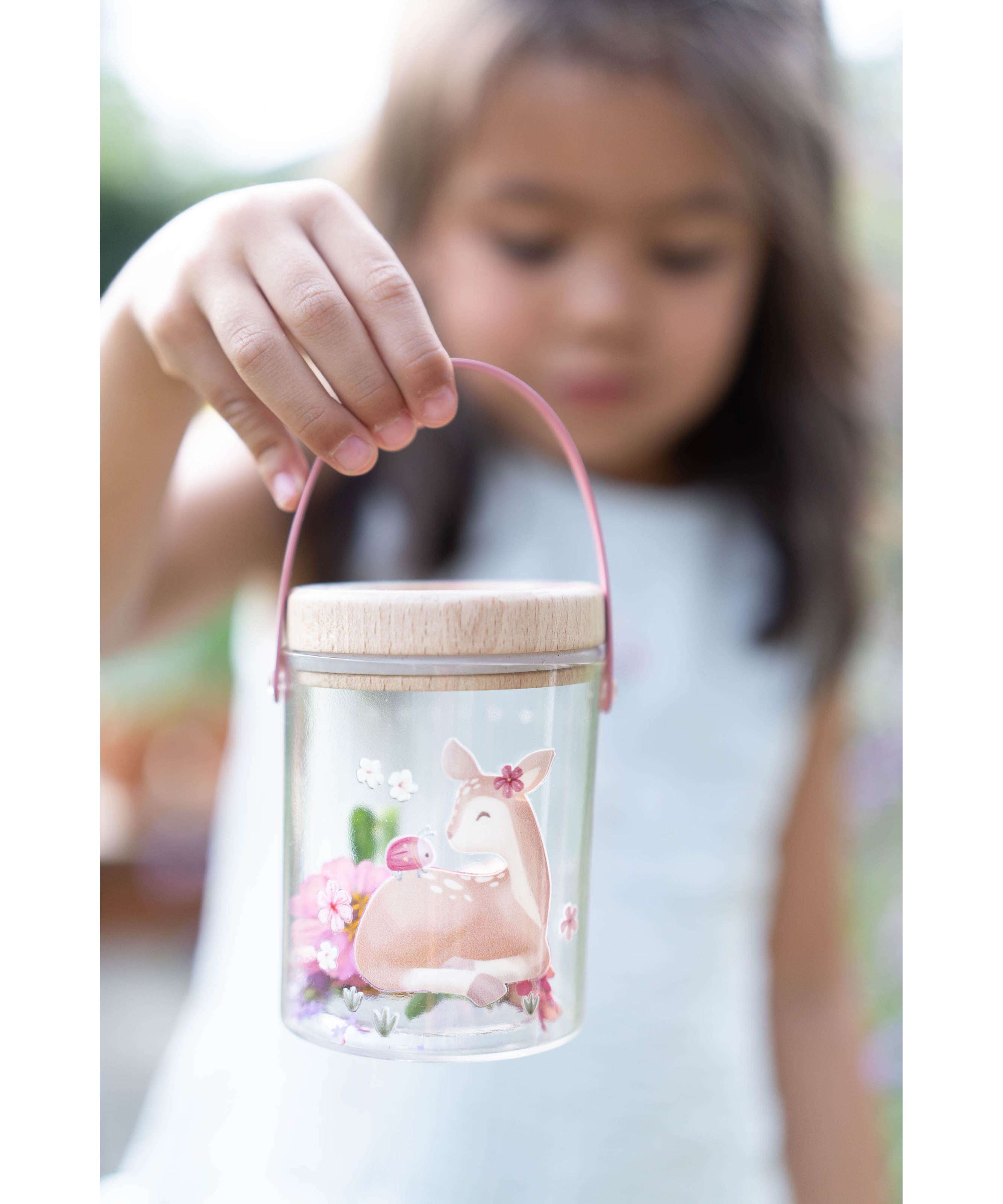 Fairy Garden Insektglass Pink