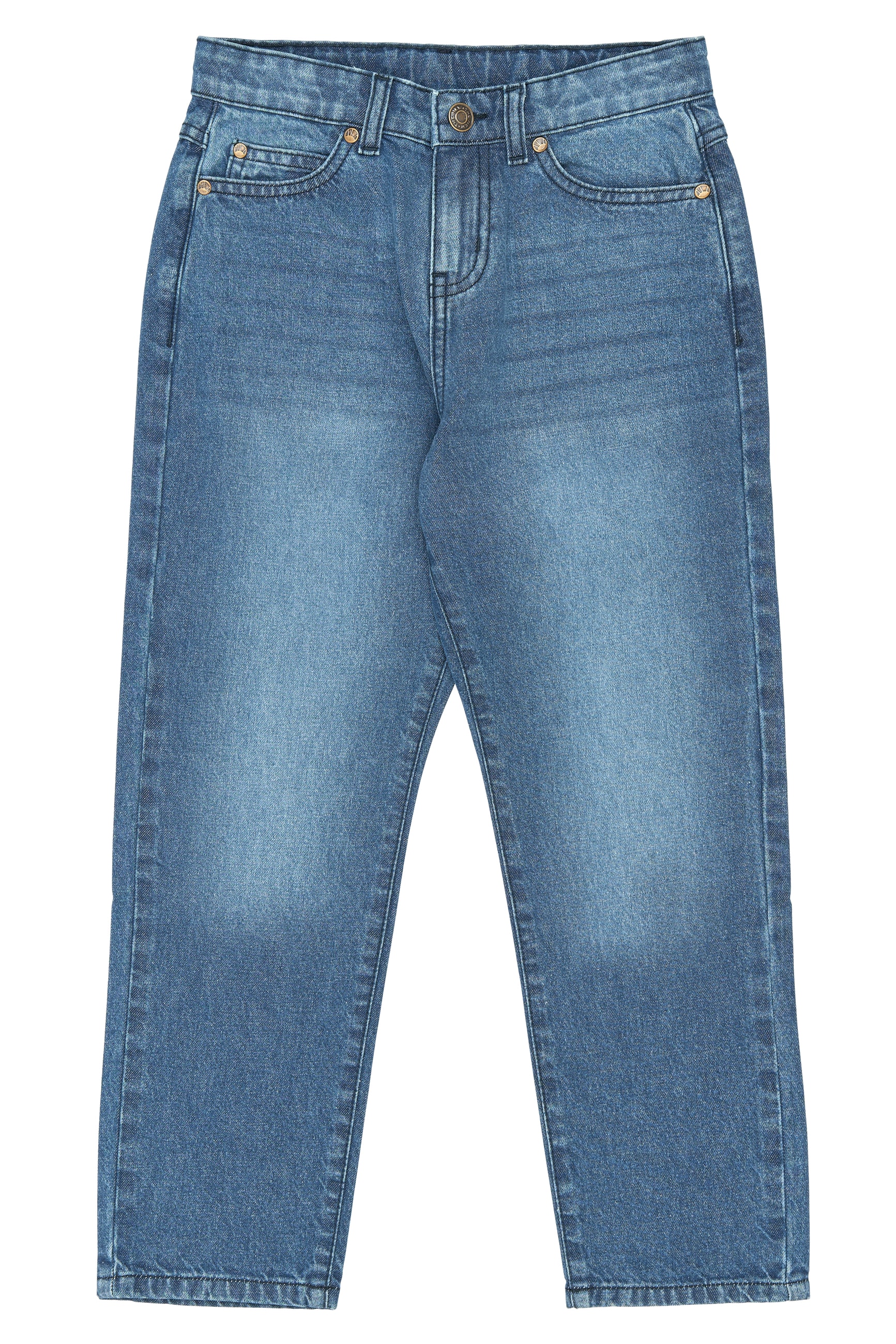 Marchall Baggy Fit Jeans Medium Blue Denim 