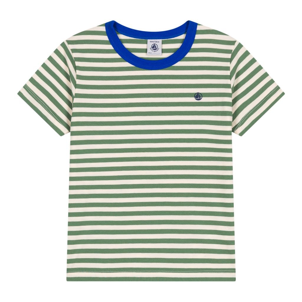 Cotton T-Shirt Palmeraie Avalanche