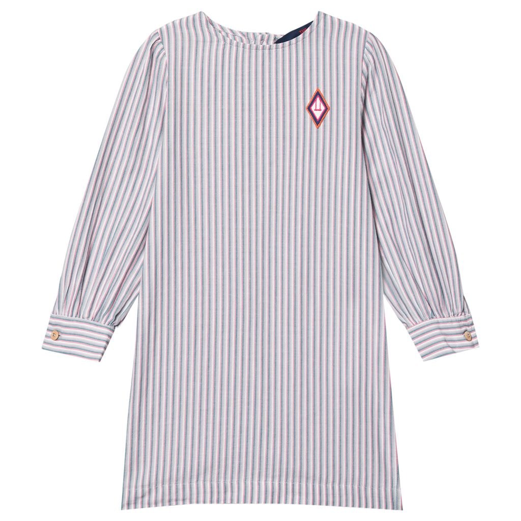 Tortoise Dress Blue Logo