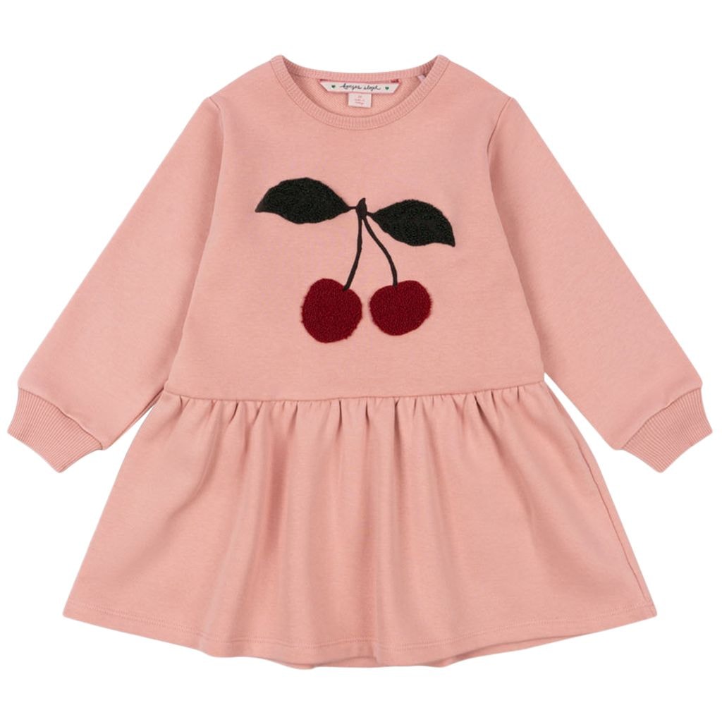 Lou Terry Sweat Dress Ocs Mellow Rose
