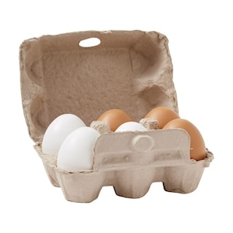 Eggs 6 Pcs Nature