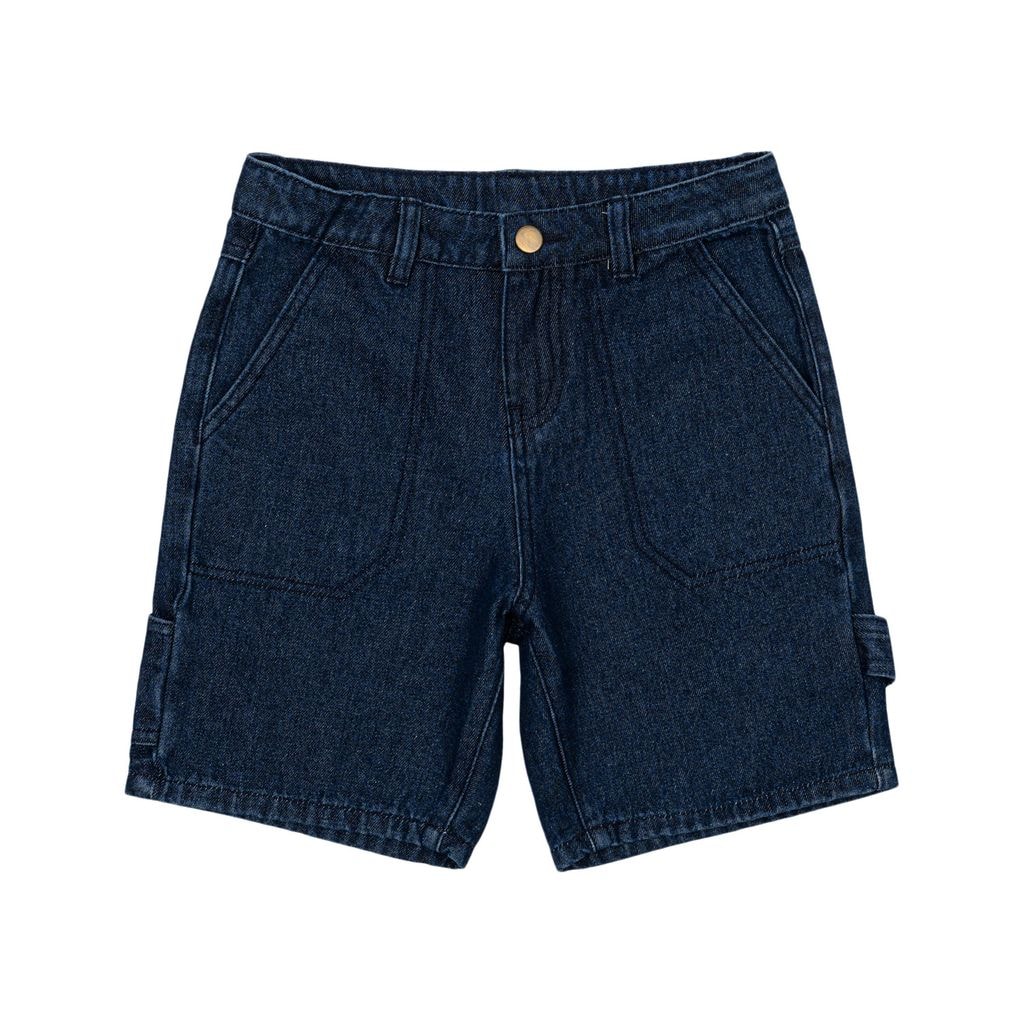 Navid Skate Shorts Unwashed Denim