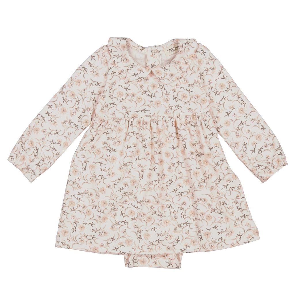 Raya Floral Baby Body Dress Star Flower
