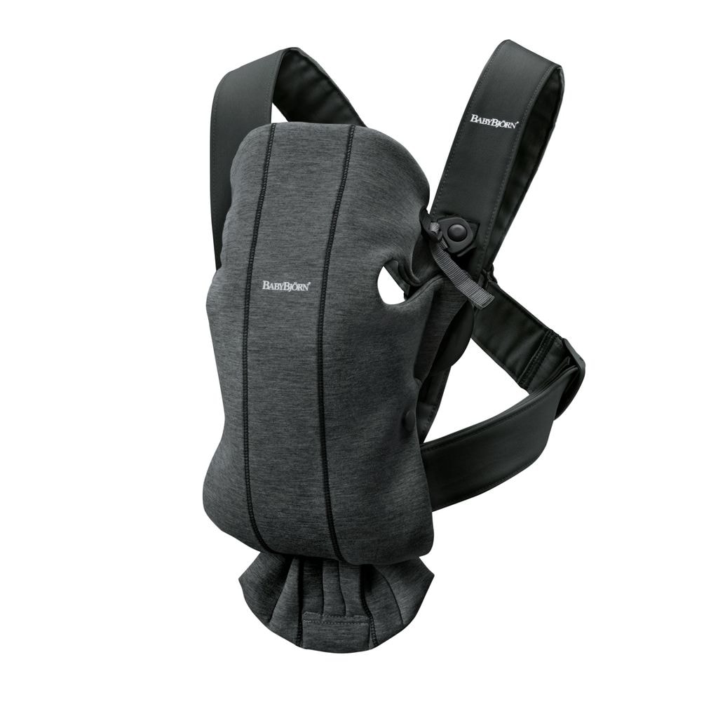 Mini Vauvan Kantolaukku Charcoal Grey/3D Jersey