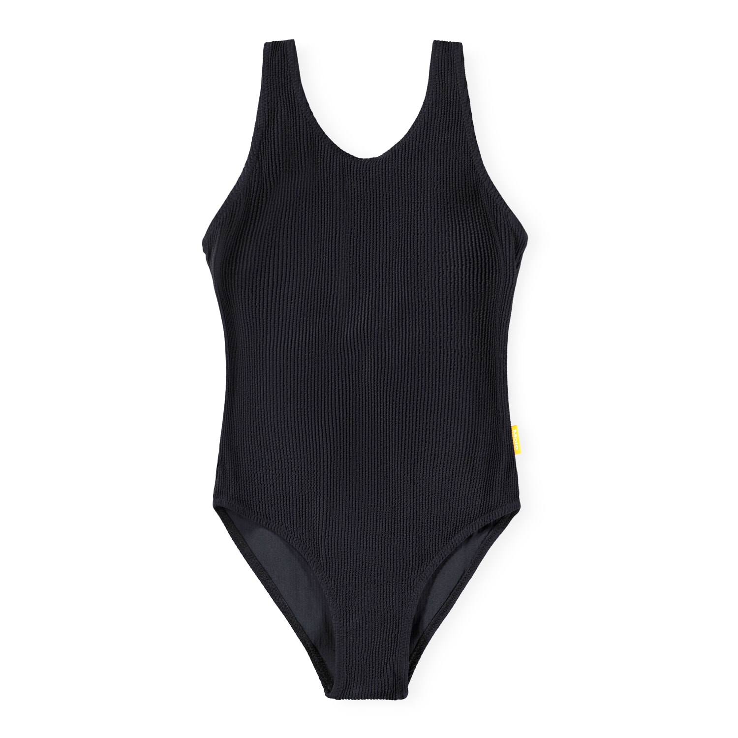 Nika Crepe Badedrakt Black 