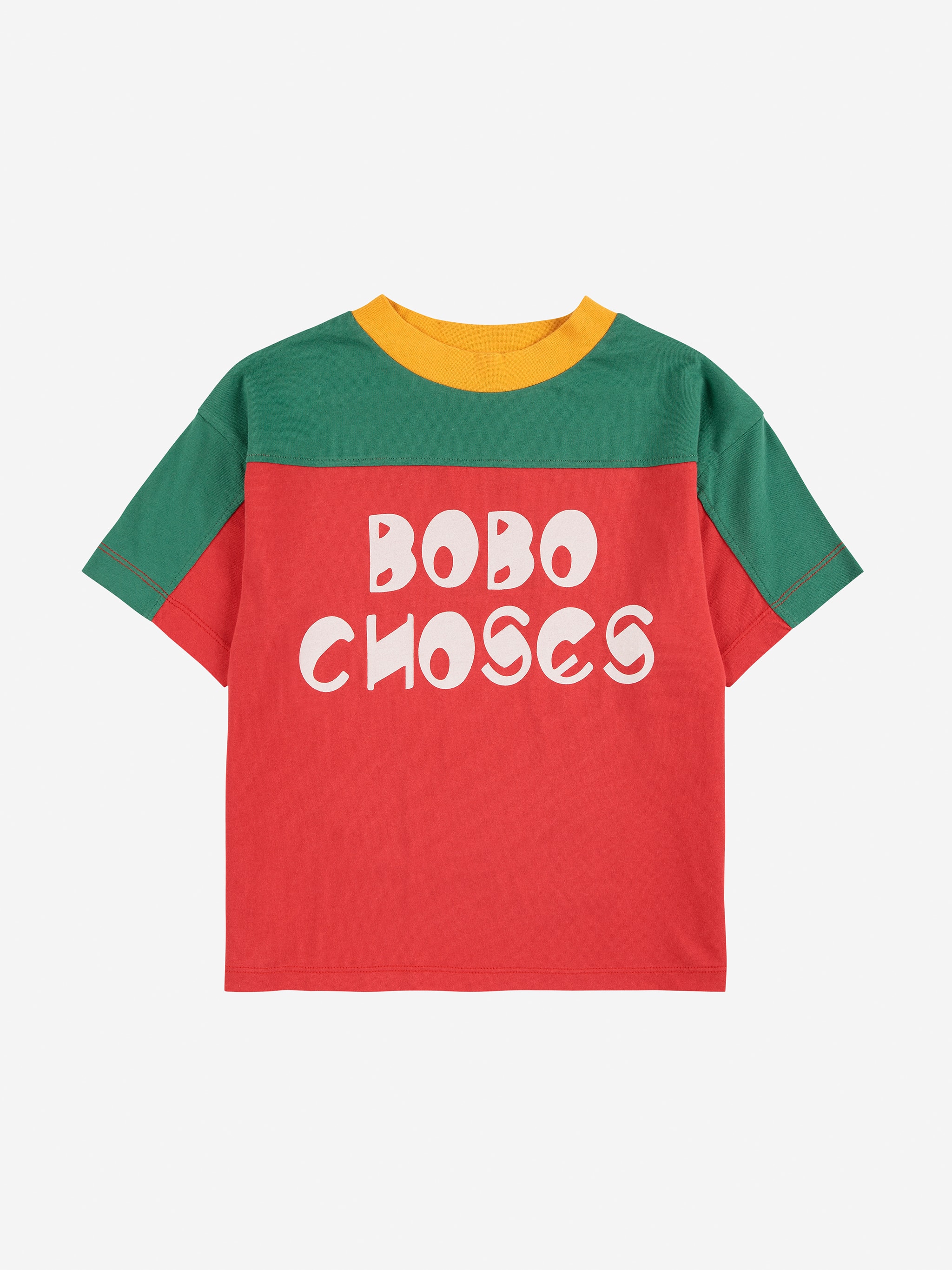 Bobo Choses Color Block T-Shirt Multicolor