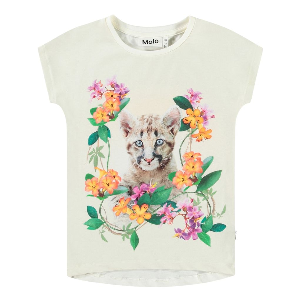 Ragnhilde Short Sleeve T-Shirt Floral Puma