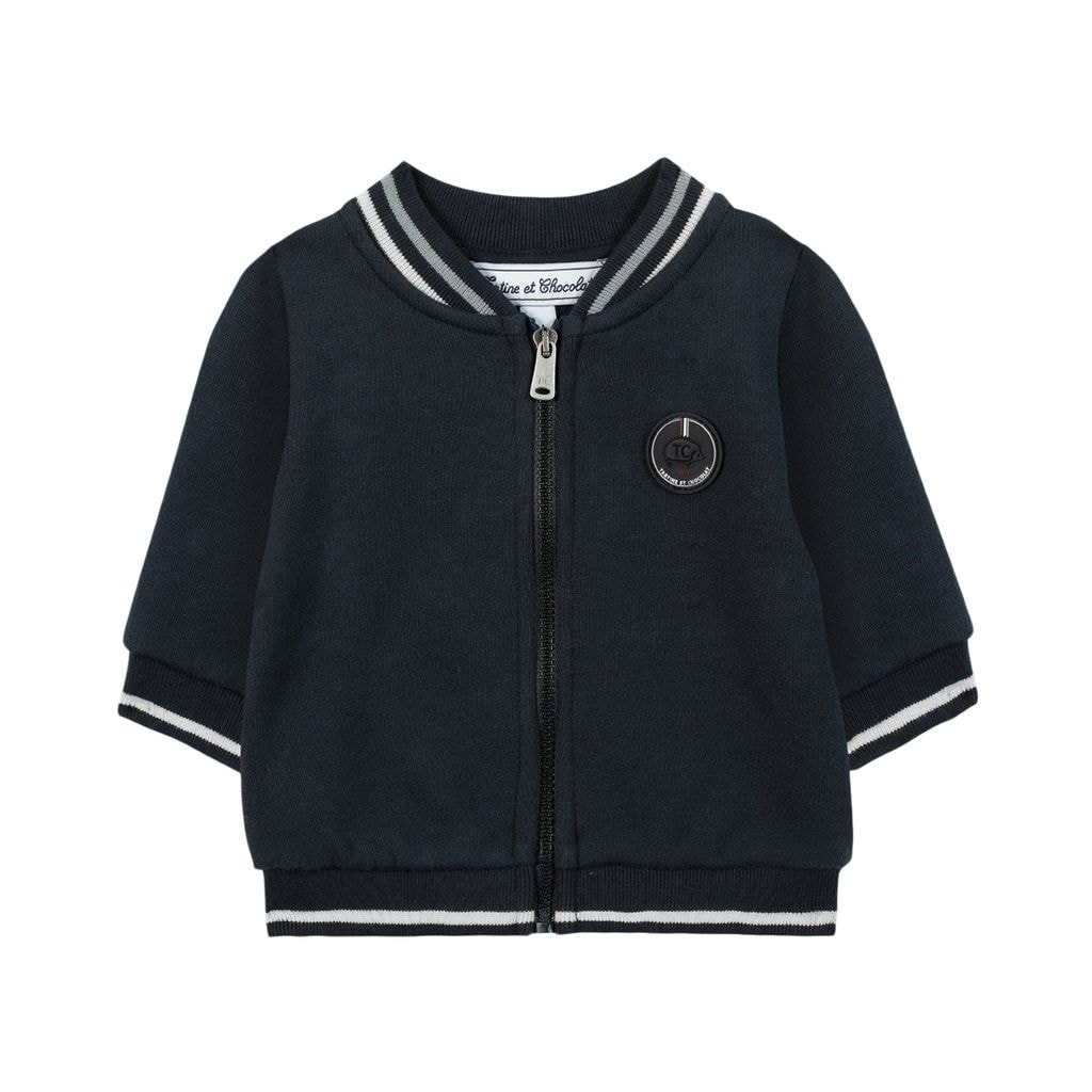 Cotton Navy Outfit Set in Classic Navy