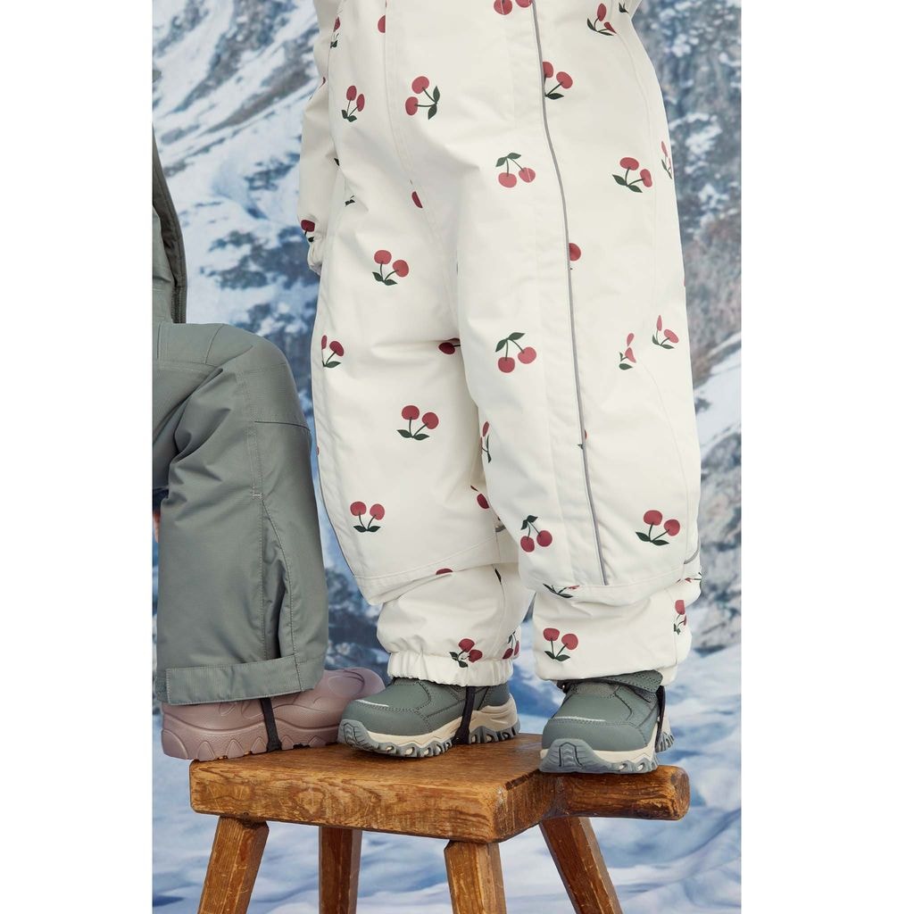 Val D'Isere Printed Snowsuit With Cherries Cream | Babyshop - Shop